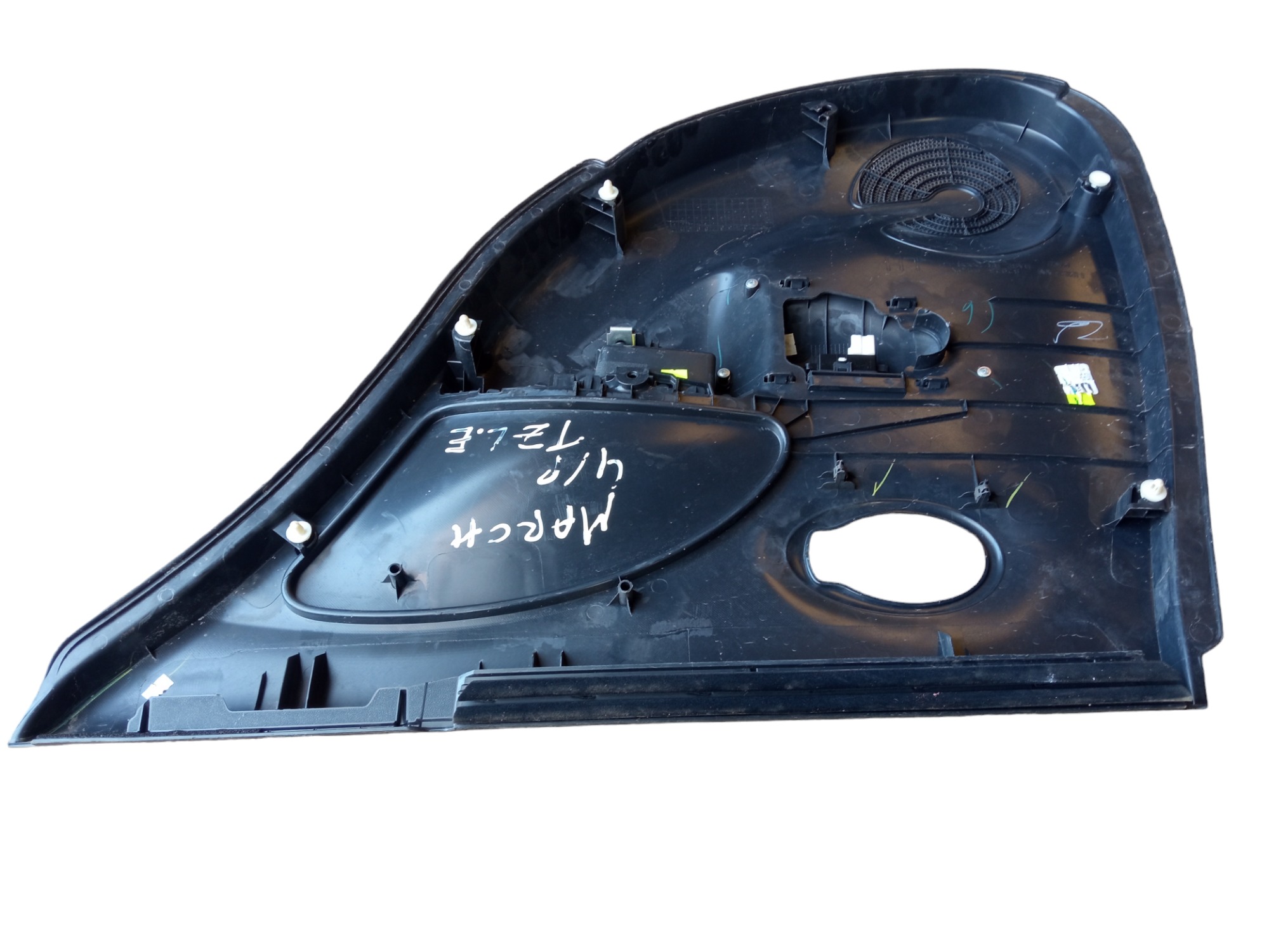 Forro Porta Traseira Esquerda Nissan March 2012 A 2014 Usado Preto 5