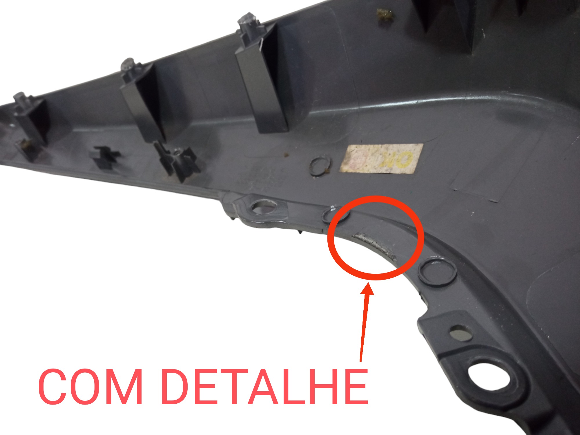 Acabamento Puxador Porta Traseira Direita Hyundai Santa Fe 3