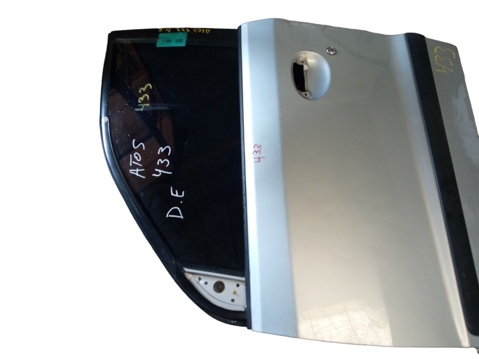 Porta Dianteira Esquerda Hyundai Atos 2000 2001 Só Lata 4