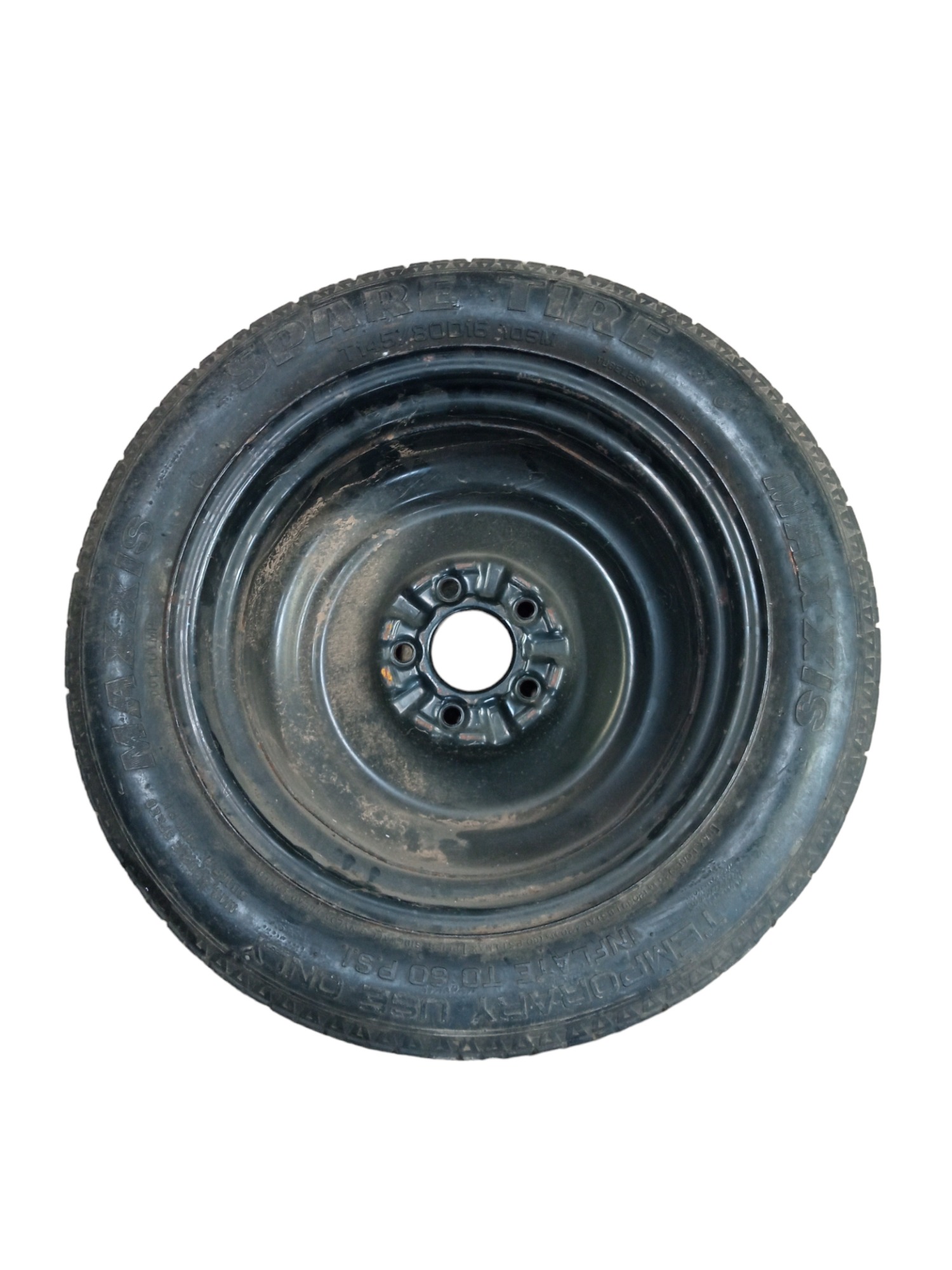 Roda Estepe T145/80 D16 105m Ford Fusion 2009/2011 M.v 3