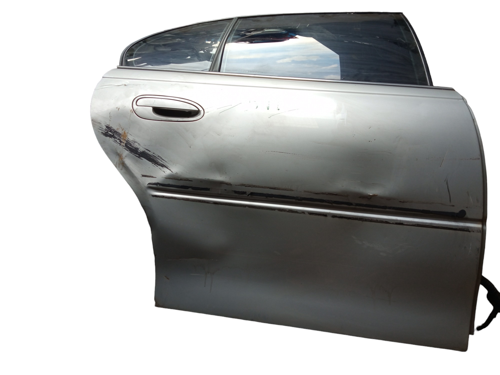 Porta Traseira Direita Gm Omega Fittipaldi 2002 2003 2004  Traseira Direito Prata 4
