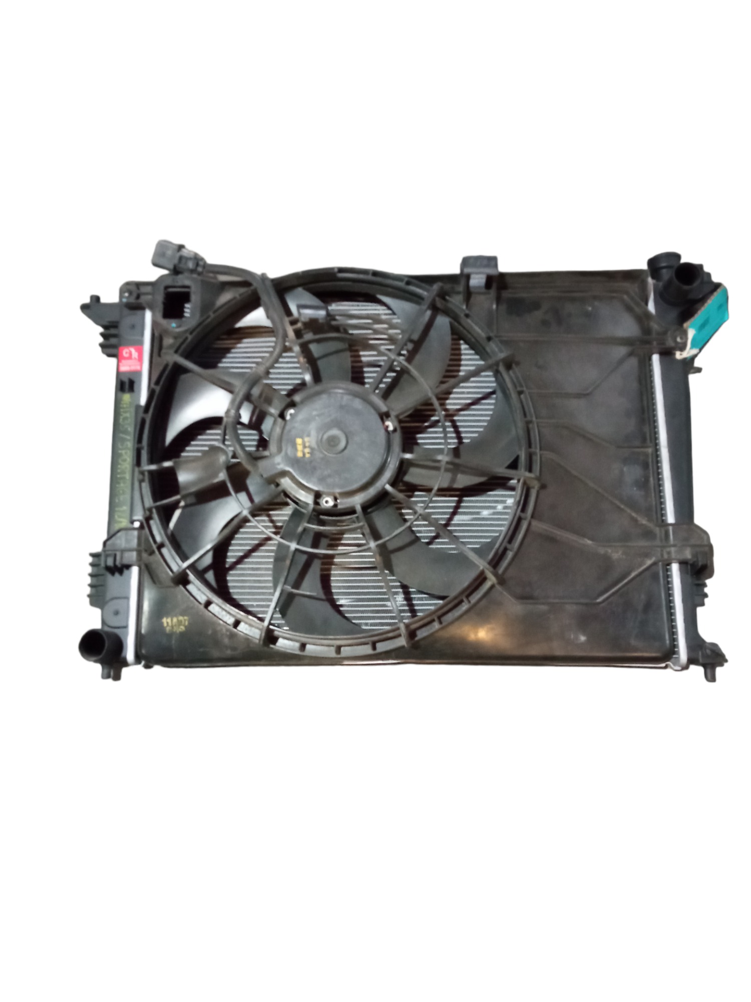 Radiador Água C/ Ventoinha Hyundai Ix35 12/18 Automático M.v 3