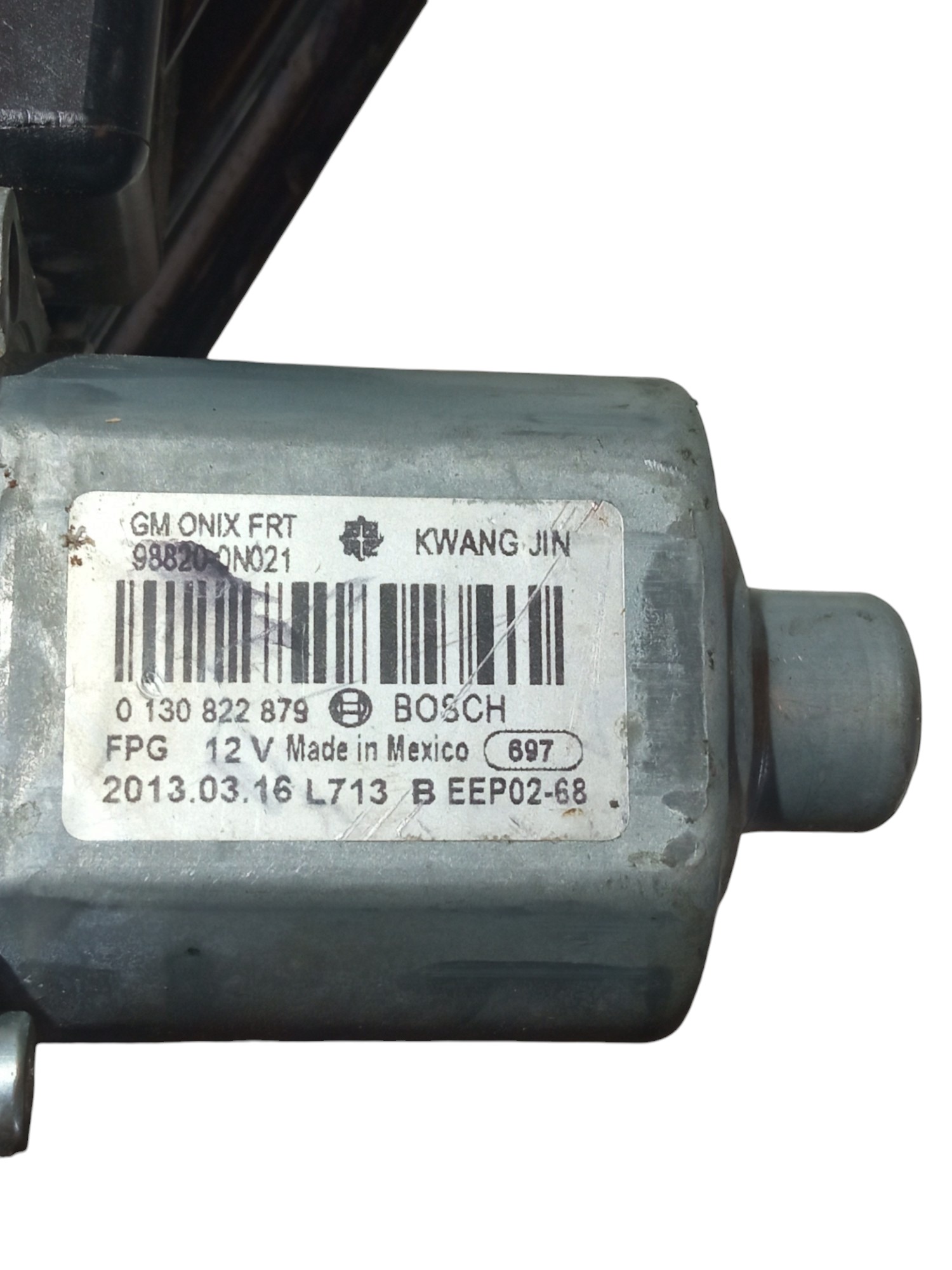 Maquina Motor Vidro Dianteiro Esquerdo Onix Prisma 2013 2019 3