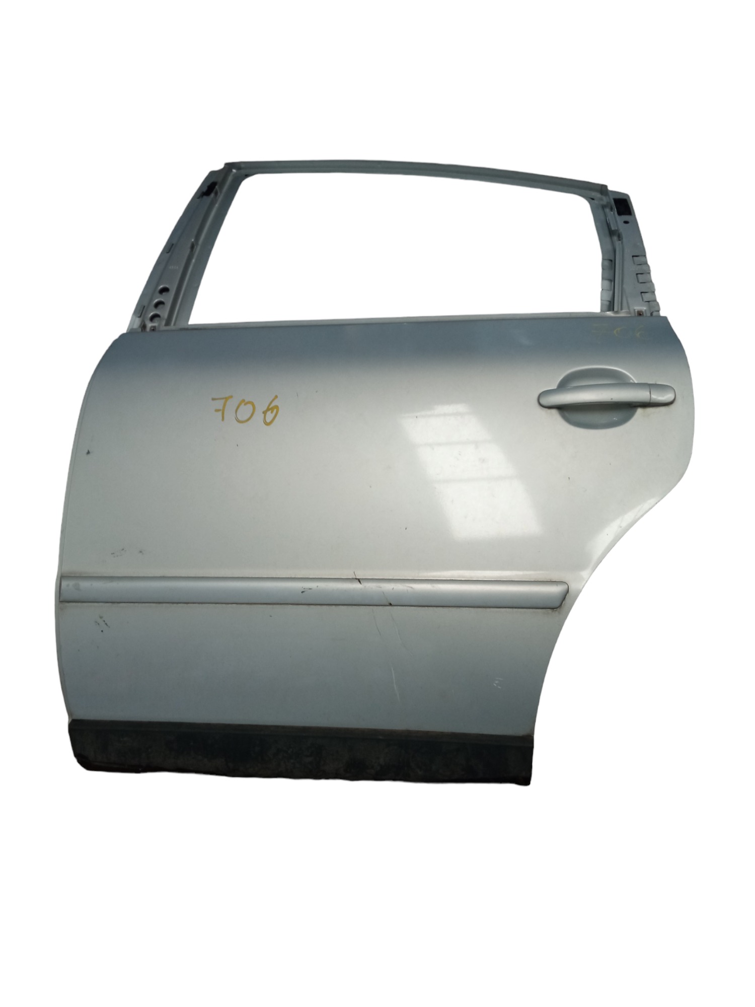 Porta Traseira Esquerda Vw Passat Alemão 99 2000 2001 2002  Traseira Esquerdo Cinza 1