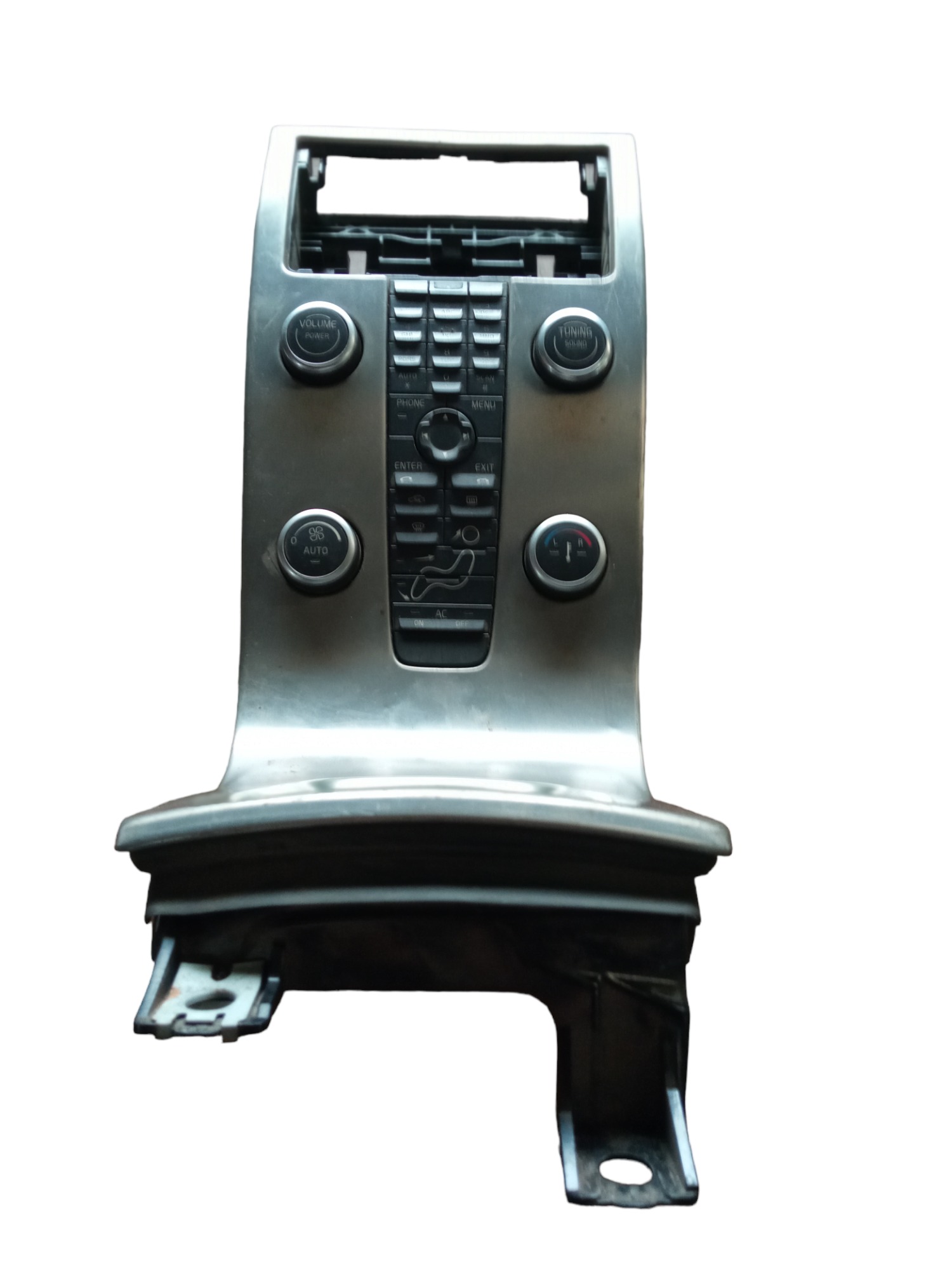 Console Central Painel Botao Ar Comando Volvo S40 5