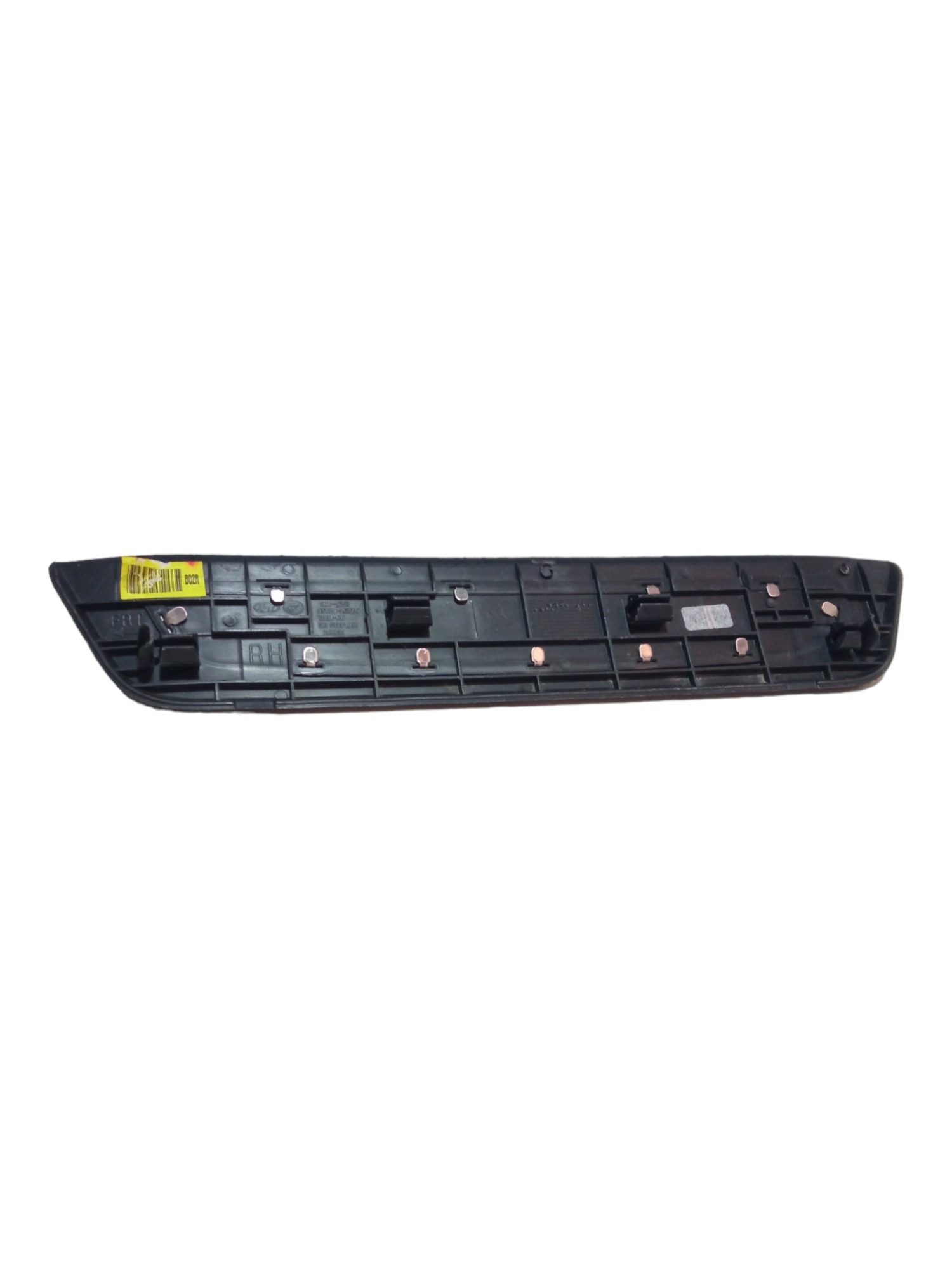 Soleira Externa Traseira Direita Hyundai Santa Fe 2014 Preto 4
