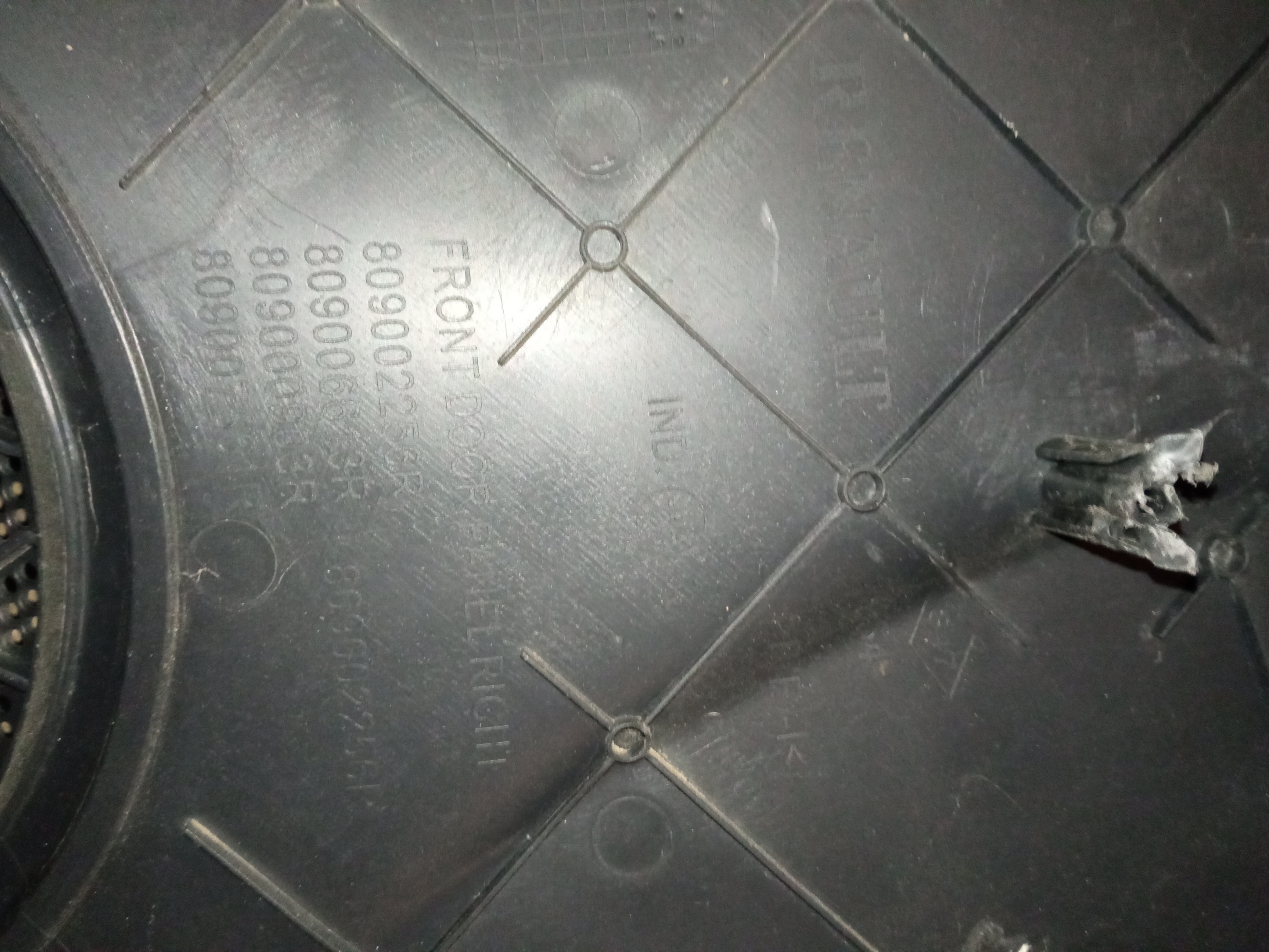 Forro De Porta Dianteira Esquerda Sandero 2014 A 2019 Preto 4