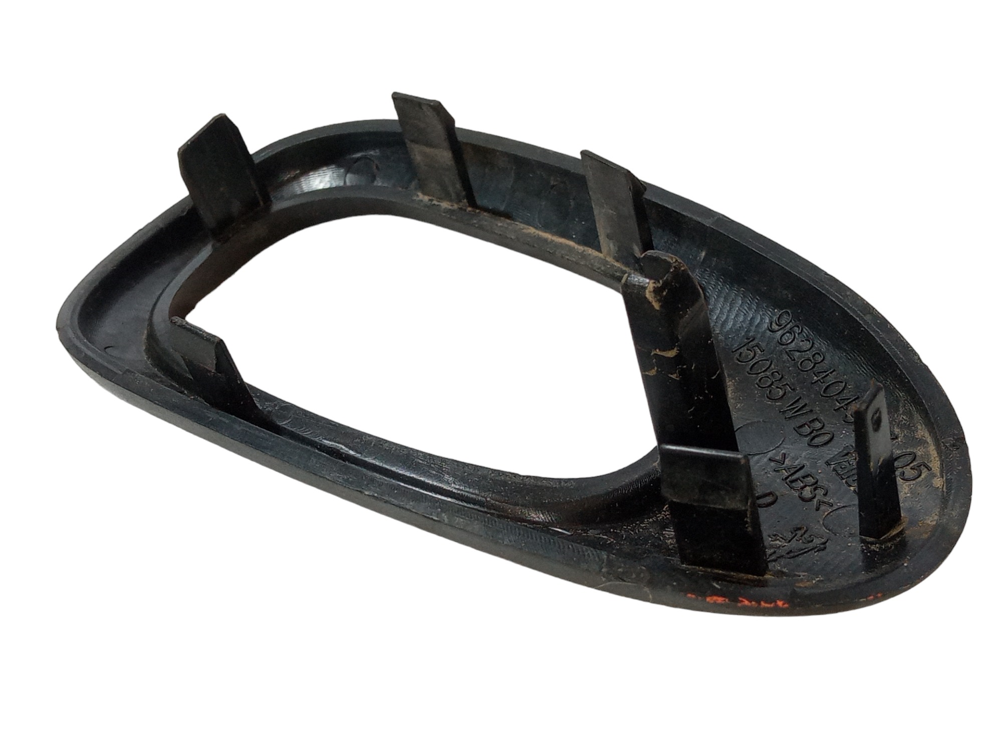Moldura Macaneta Interna Dianteira Direita Peugeot 207 2010 Preto Dianteira 5