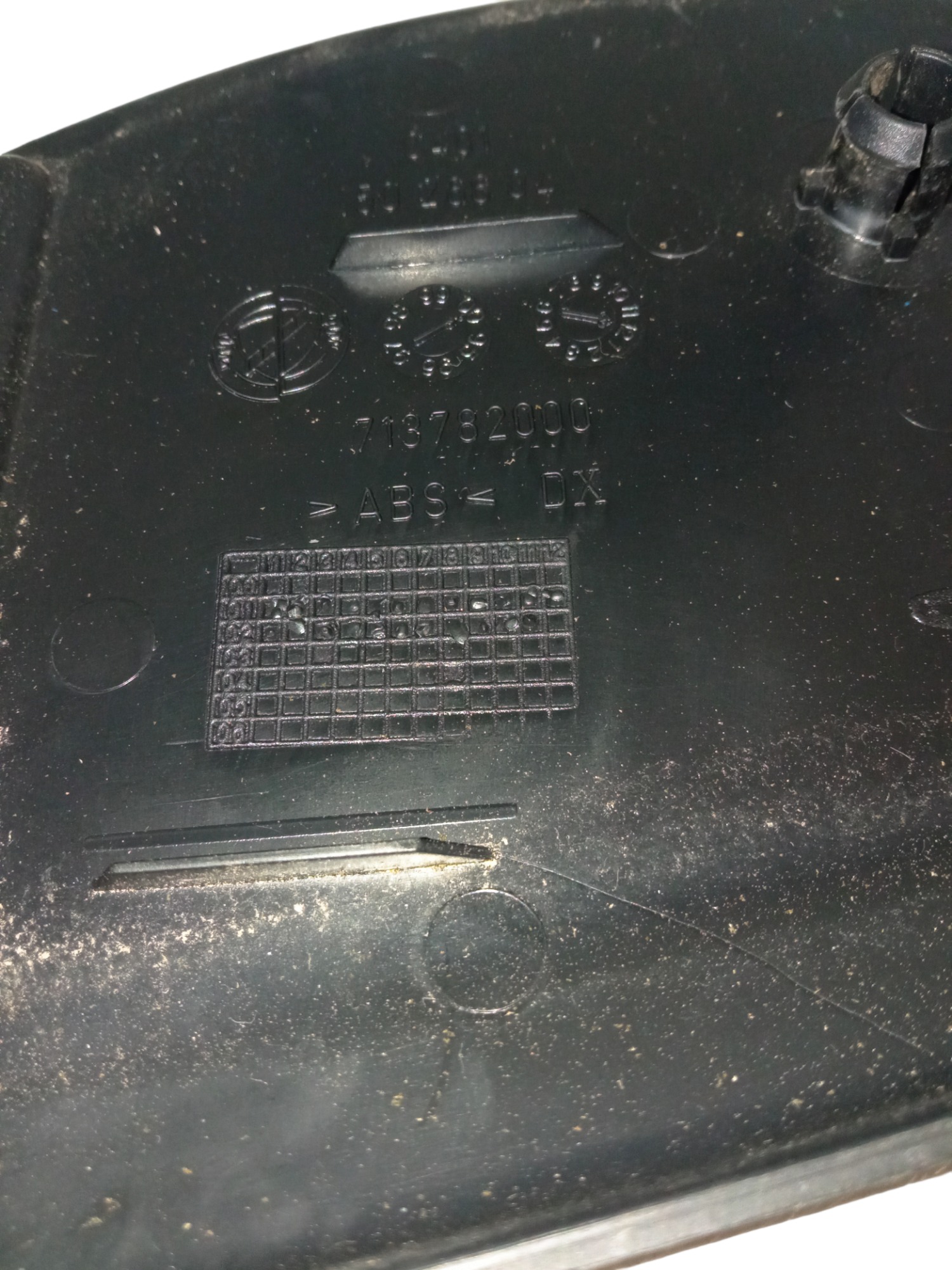 Moldura Acabamento Porta Traseira  Direita Fiat Palio 2006 Preto 5