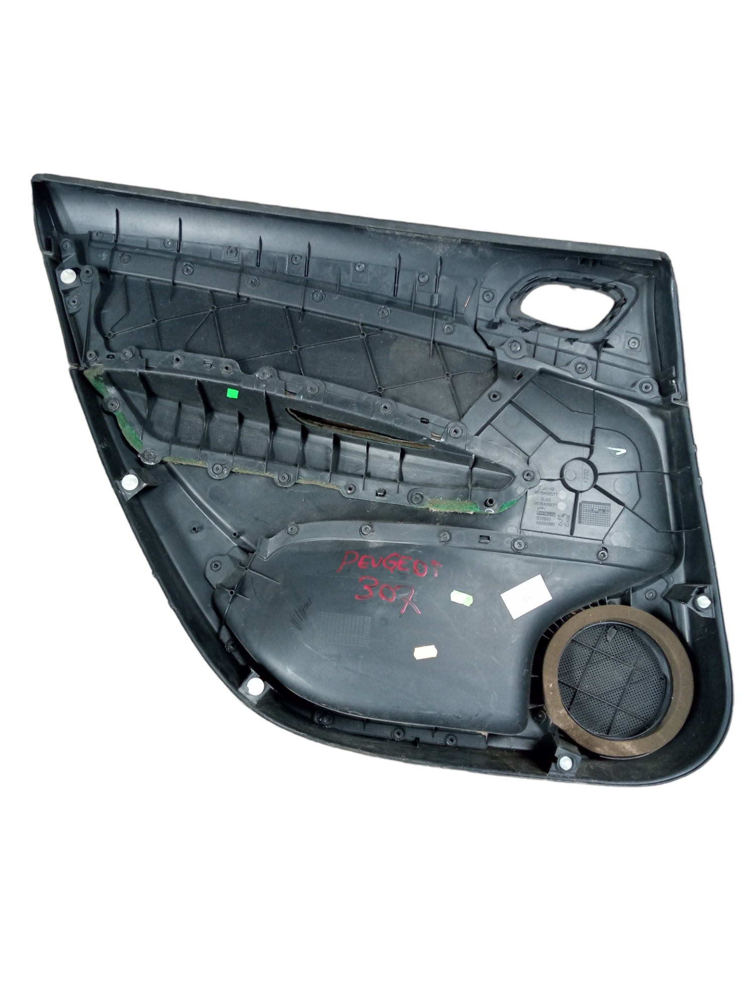 Forro De Porta Traseiro Direito Peugeot 308 2016 P 2