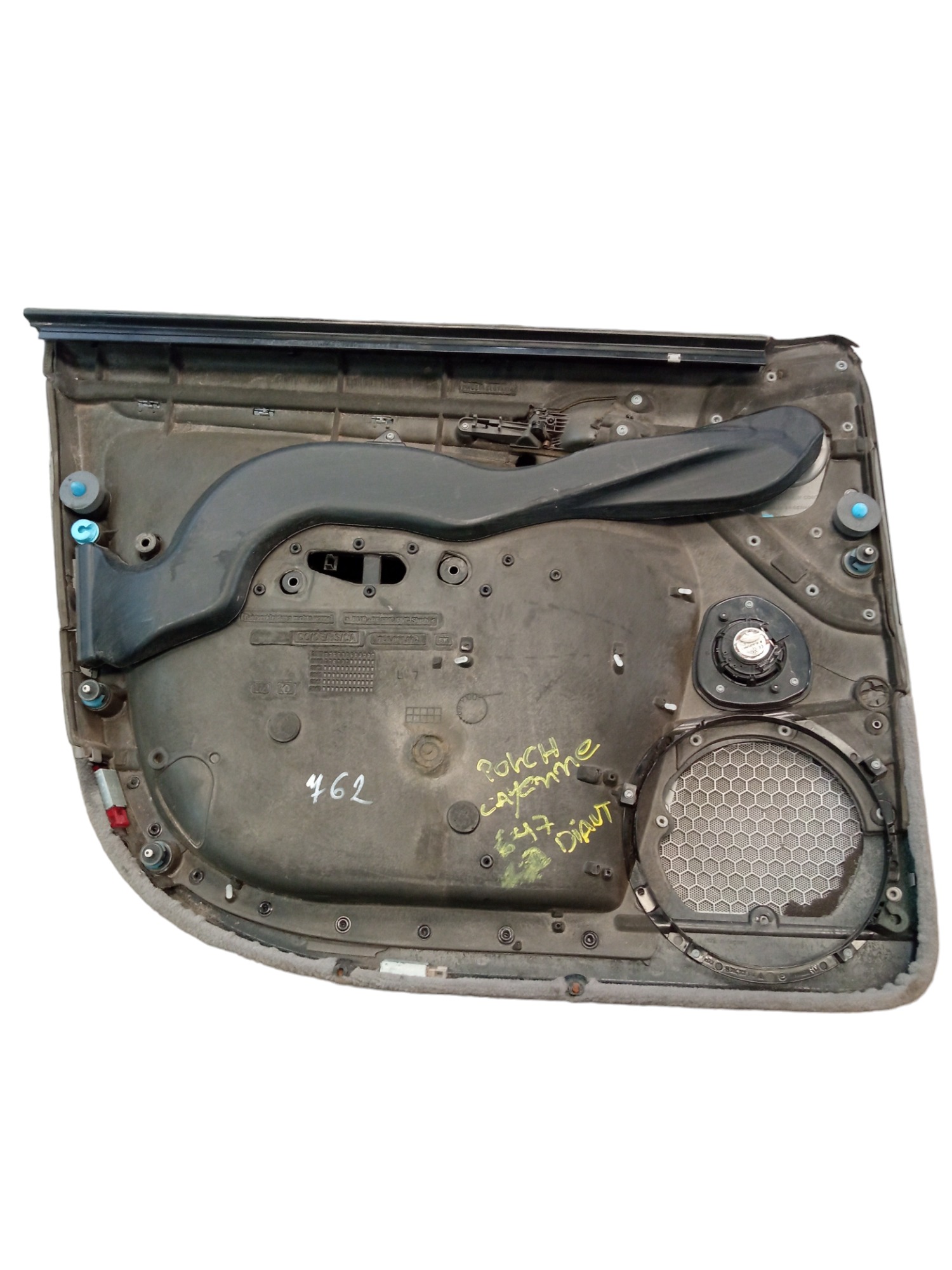 Forro Porta Dianteira Direita Porsche Cayenne 2009 Original  Cinza 5