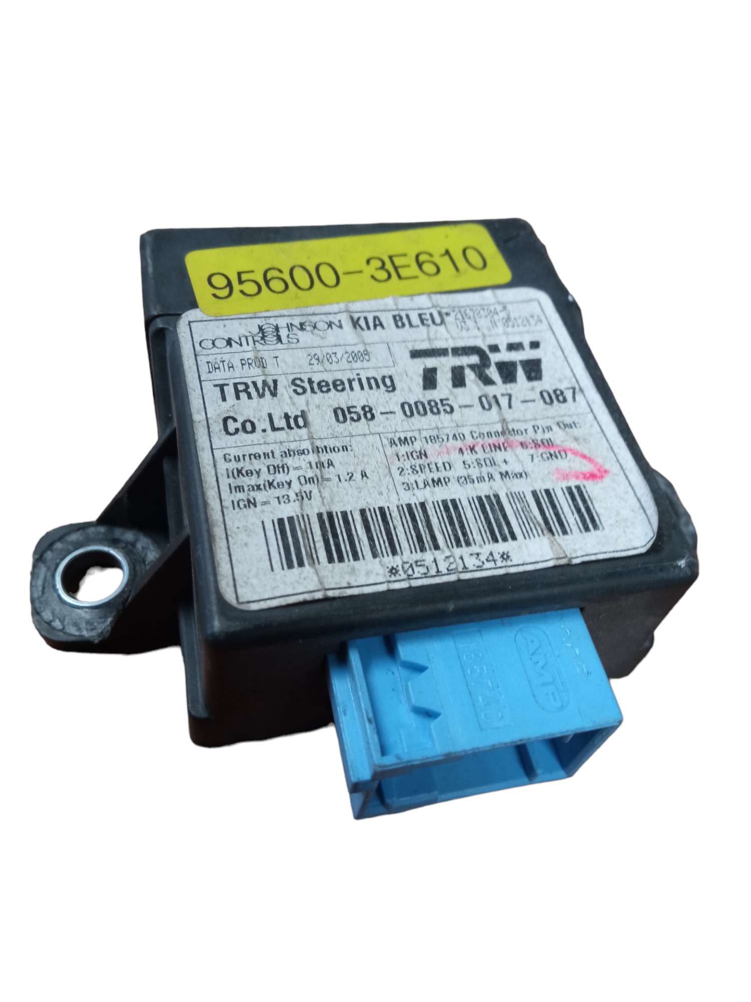 Módulo Controle Direção Kia Sorento 2004/2006 M.v 4