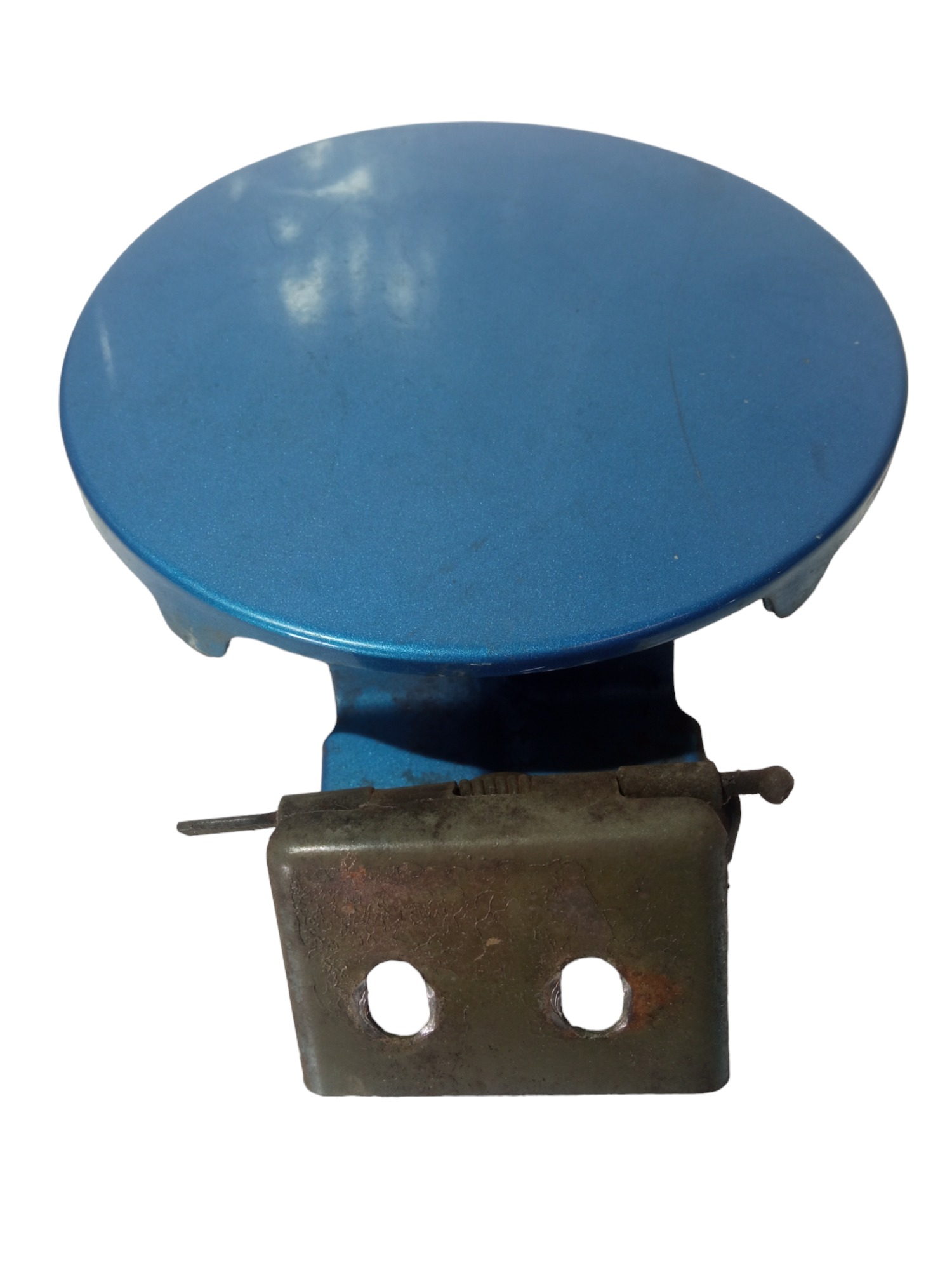 Portinhola Tampa Tanque Combustivel Lifan 320 2010 2011 2012 Azul 2011 3