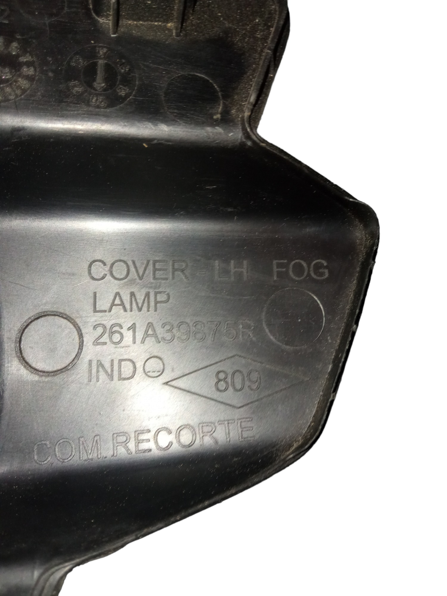 Moldura Farol De Milha Esquerdo Original Renault Kwid 17/19 5