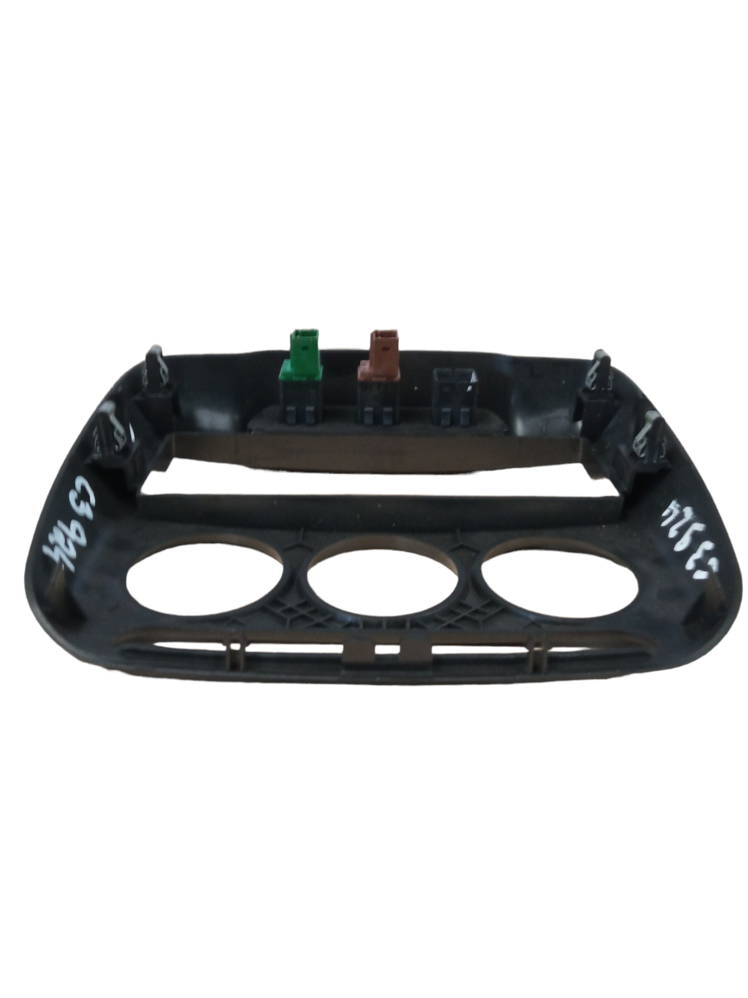 Moldura Comando De Ar Painel Citroen C3 2013/2016 4