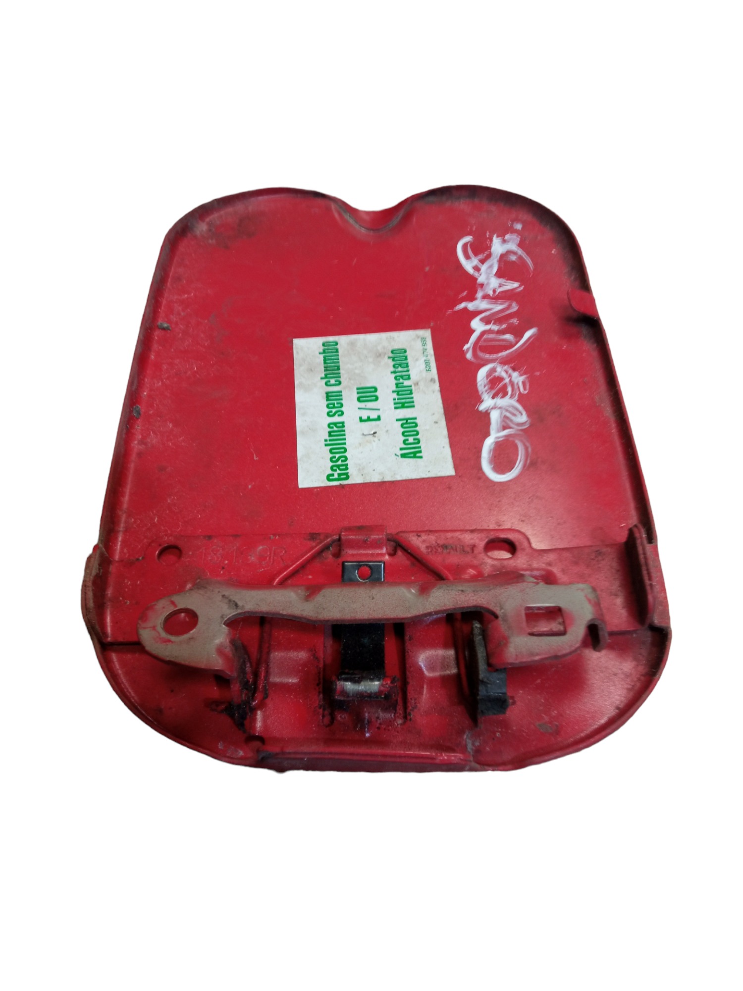 Tampa Portinhola Tanque Renault Sandero 2009/2011 Vermelho 2009 3