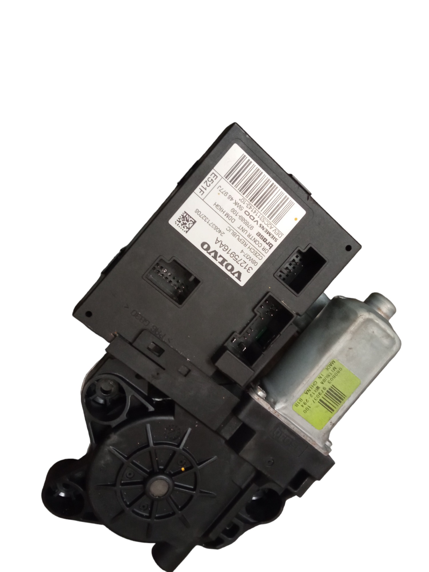 Máquina De Vidro Dianteira Esquerda Volvo S40 2006/2008 Orig 2