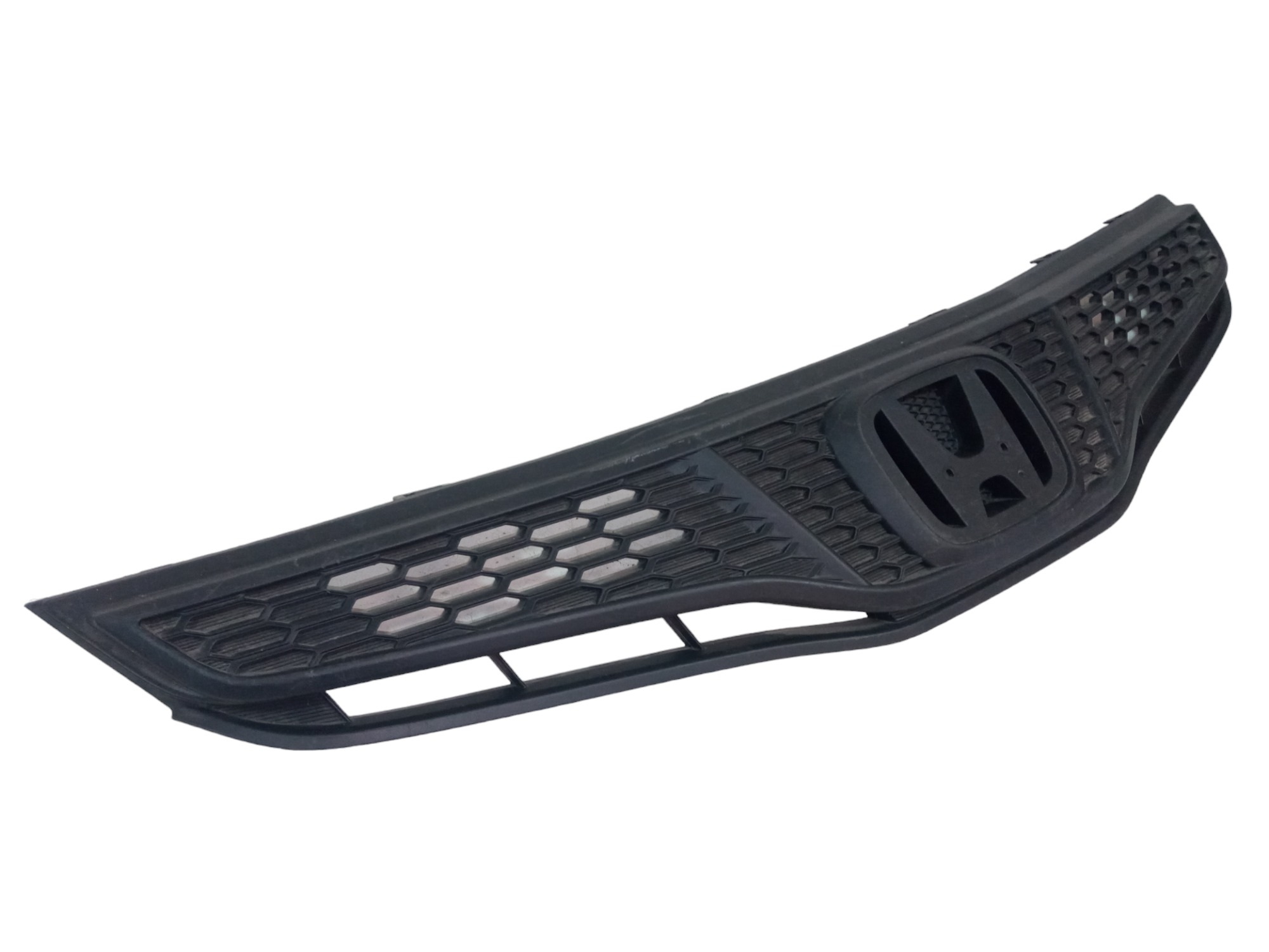 Grade Dianteira Superior Radiador Honda Fit 2013 2014 Usada Preto Fosco 2