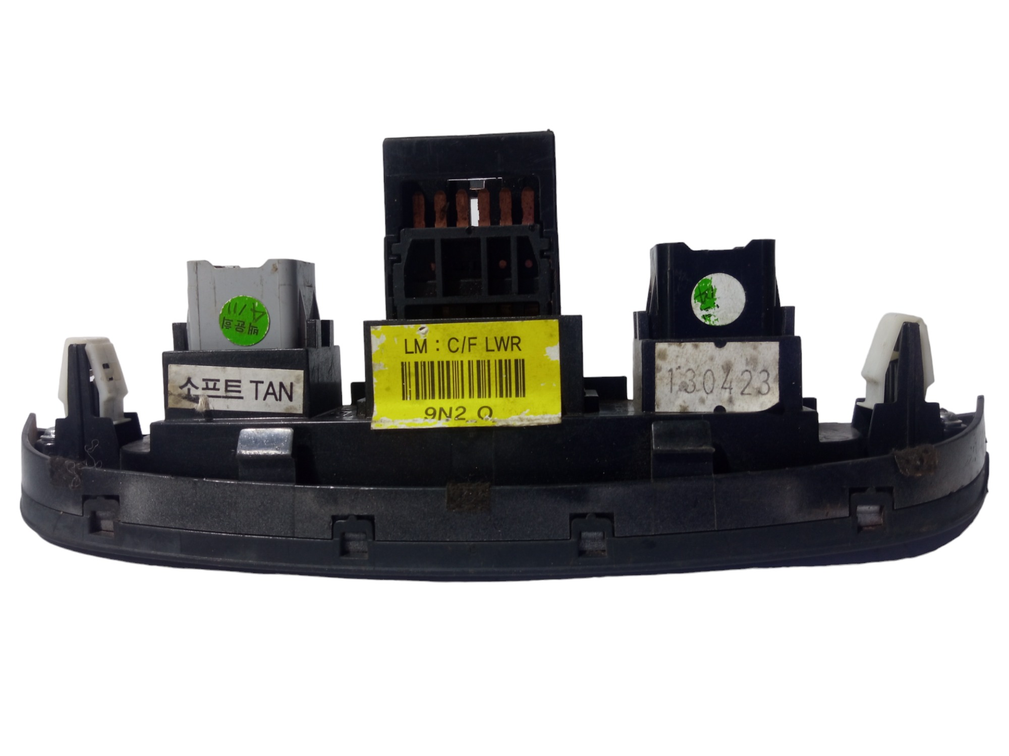 Moldura Botao Comando Pisca Alerta Hyundai Ix35 2010 A 2015 Preto 5