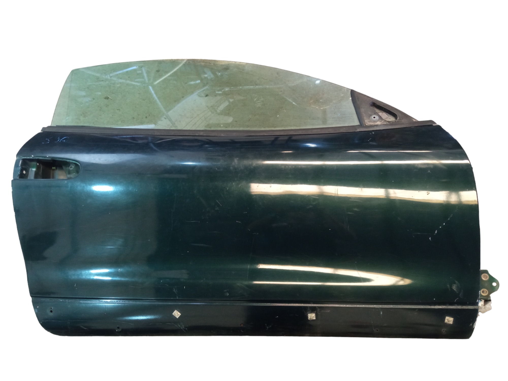 Porta Dianteira Direita Mitsubishi Eclipse 95 A 98 So Lata  Dianteira Direito Verde 1