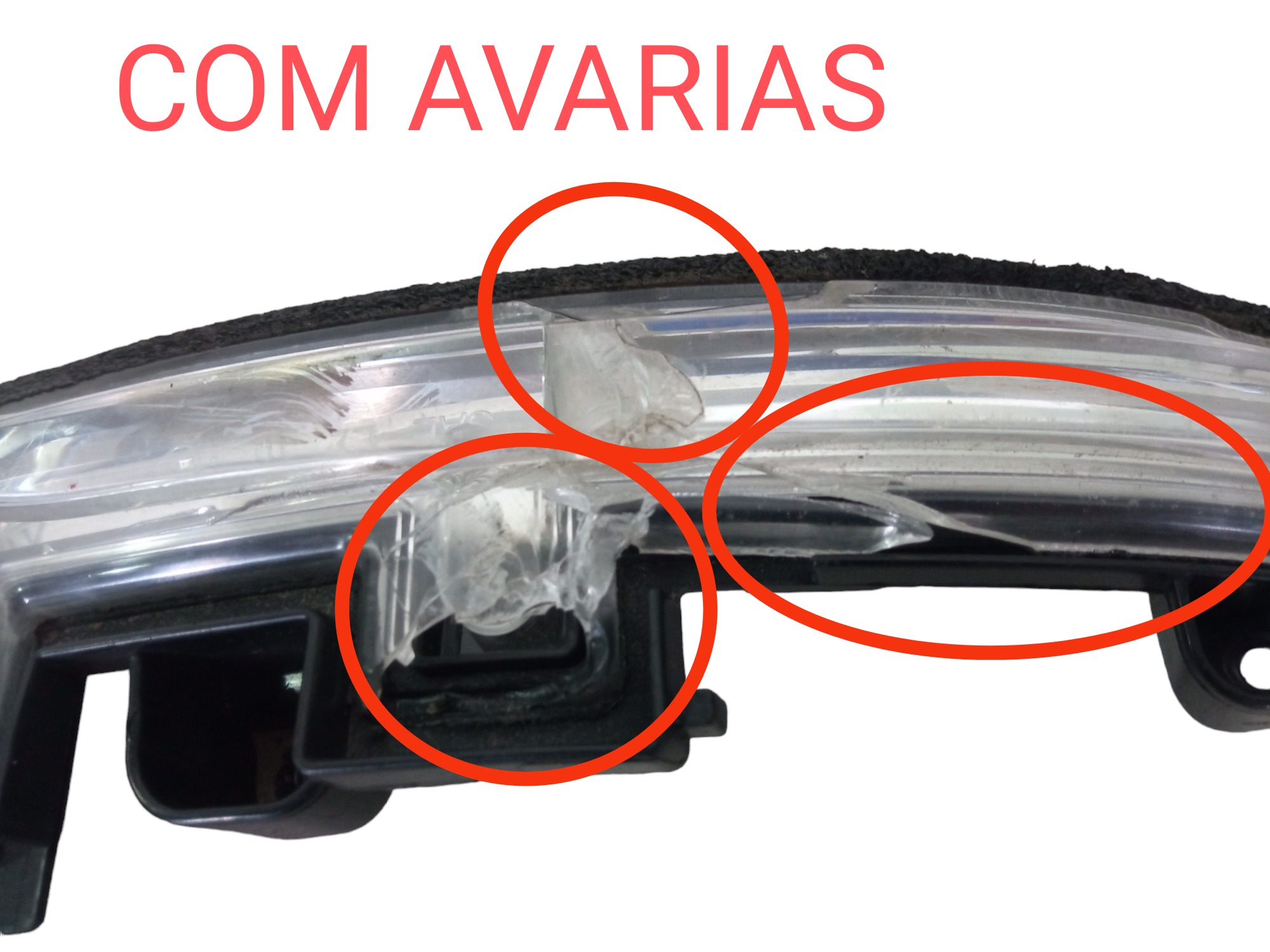 Seta Pisca Retrovisor Direito Range Rover Evoque 2012 A 2014 0 2