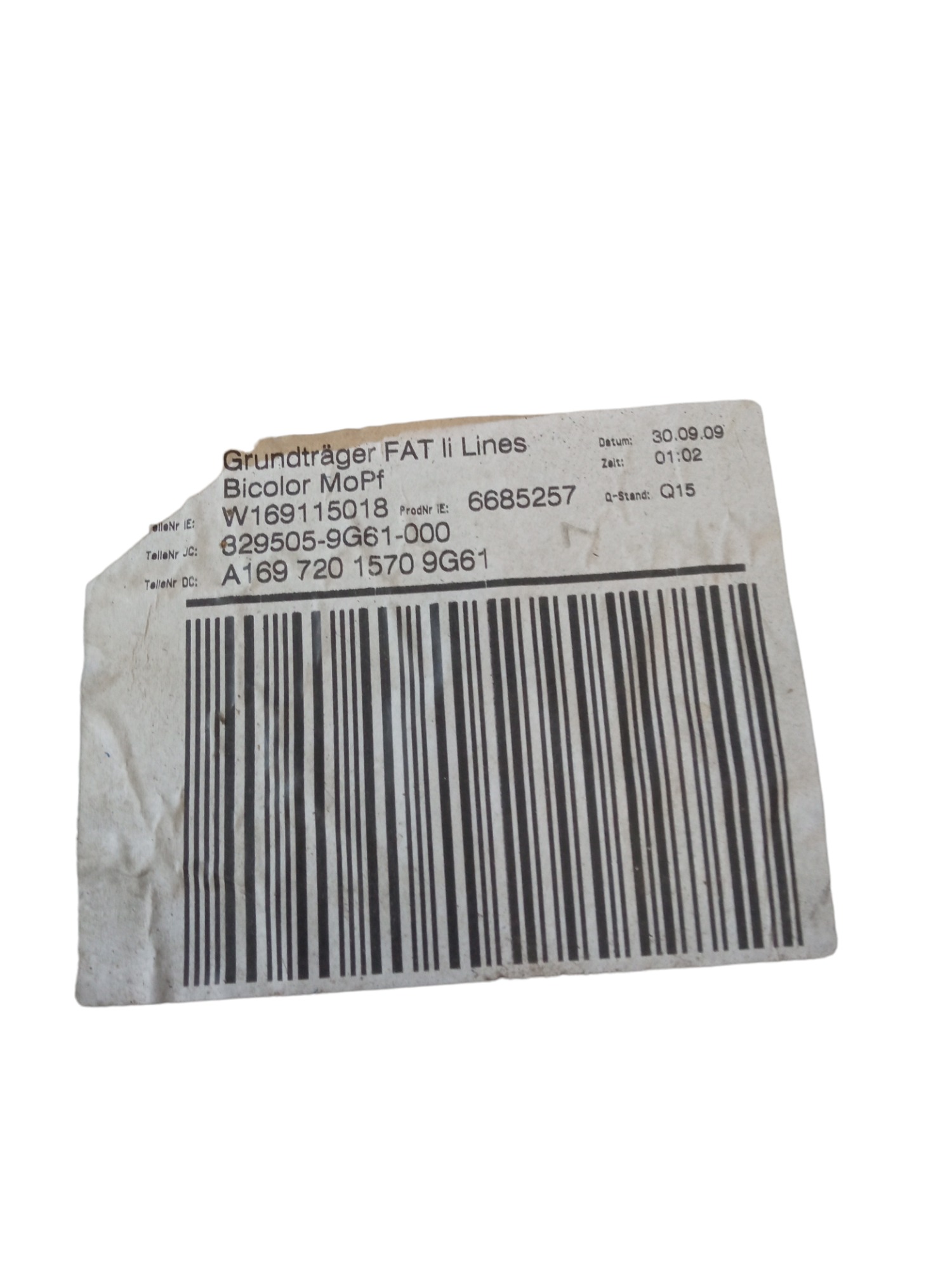 Forro De Porta Dianteiro Esquerdo Mercedes A200 2006/2010  Preto 7