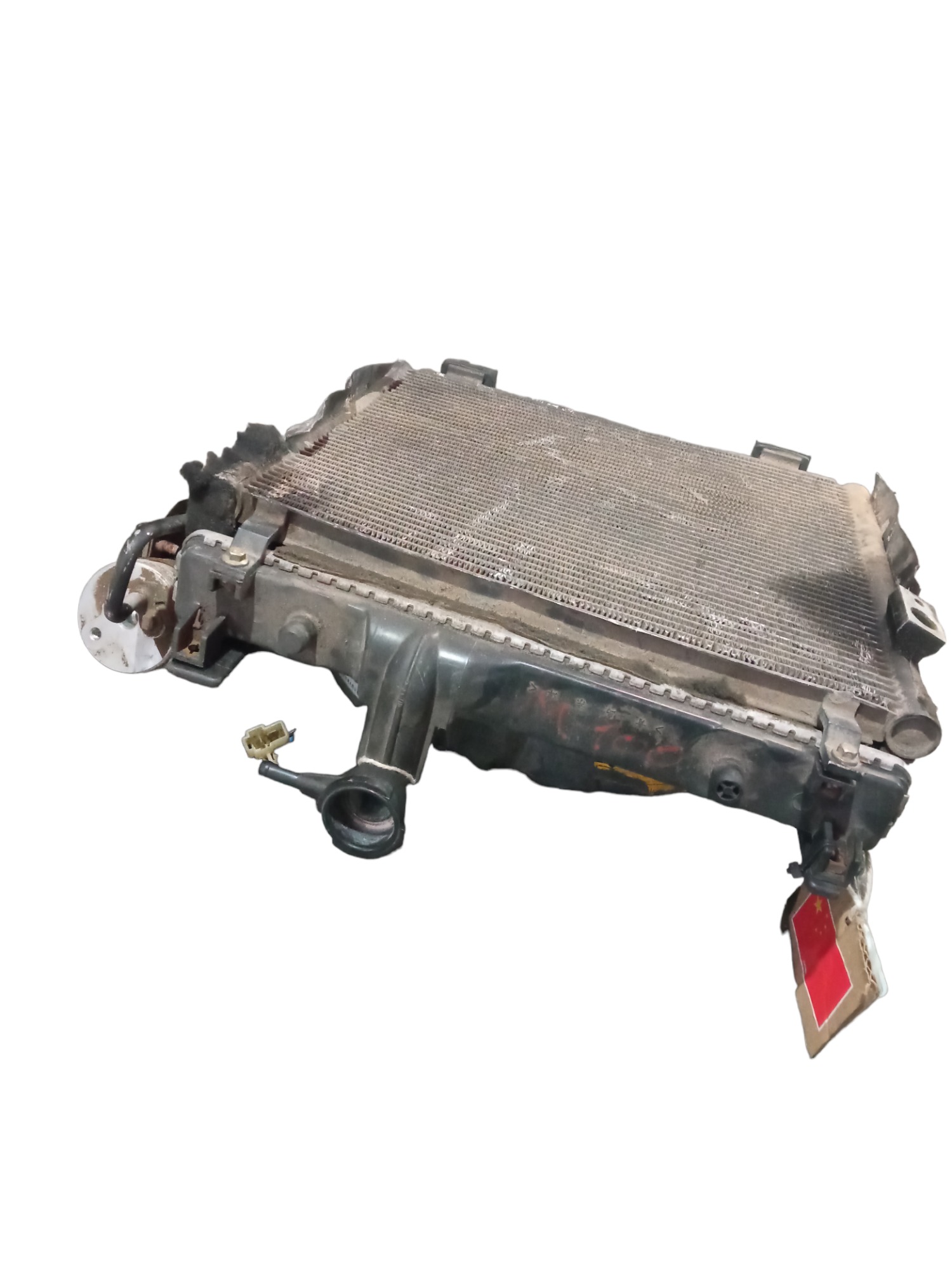 Kit Radiador Effa M100 2010 2011 Com Defletor Condensador 4