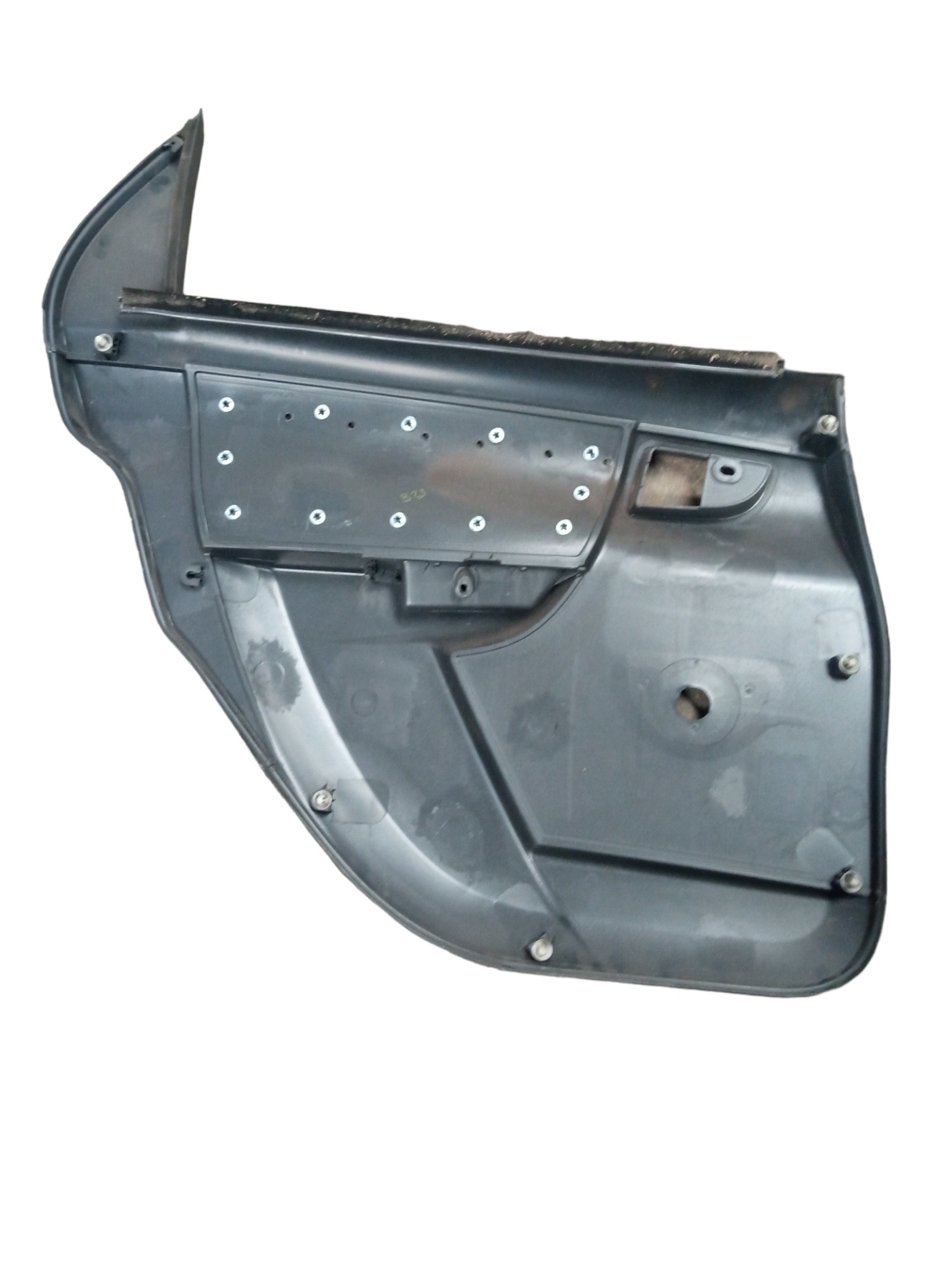 Forro De Porta Traseira Direita Chevrolet Prisma 07/12 Preto 3