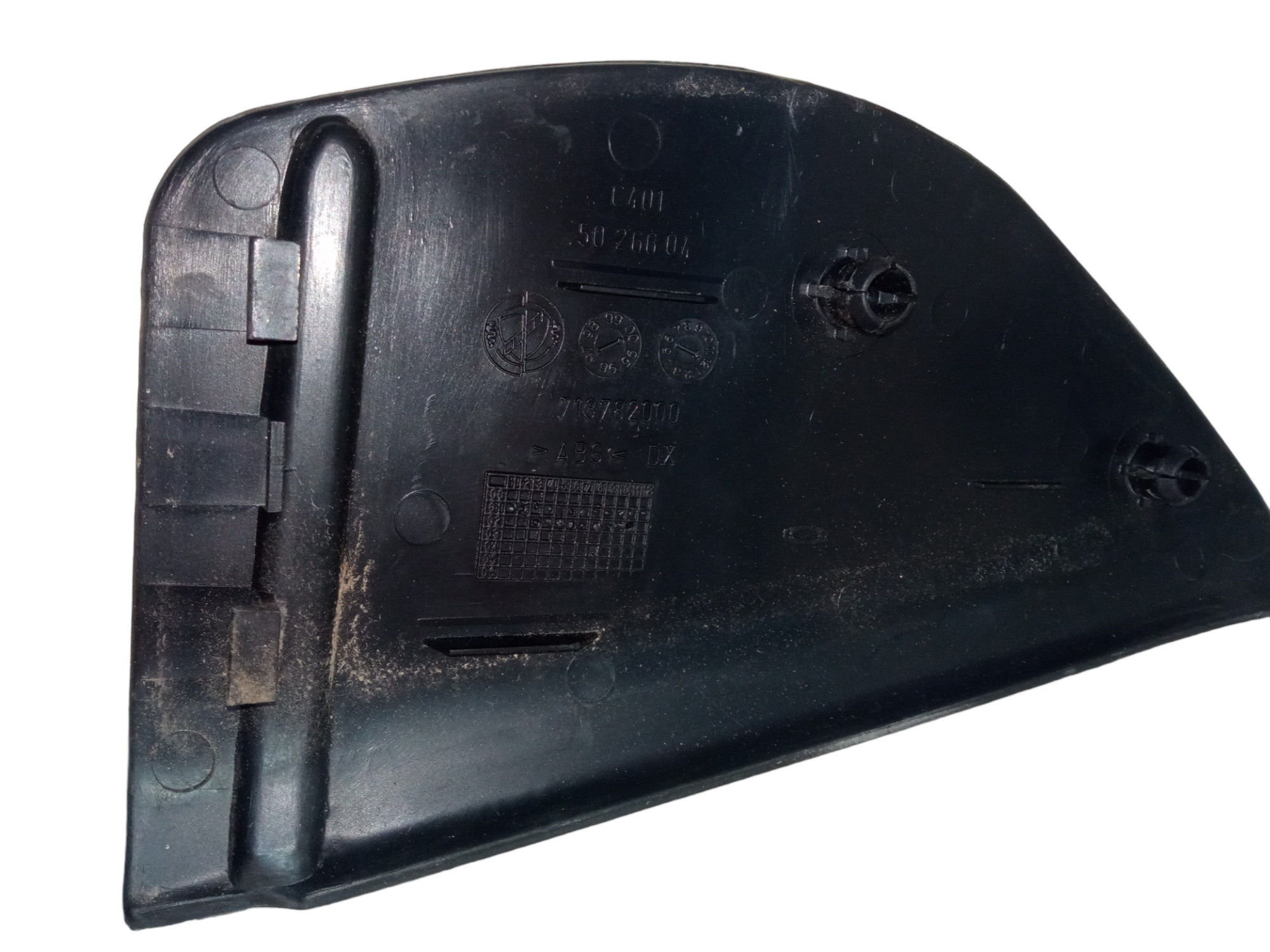 Moldura Acabamento Porta Traseira  Direita Fiat Palio 2006 Preto 2