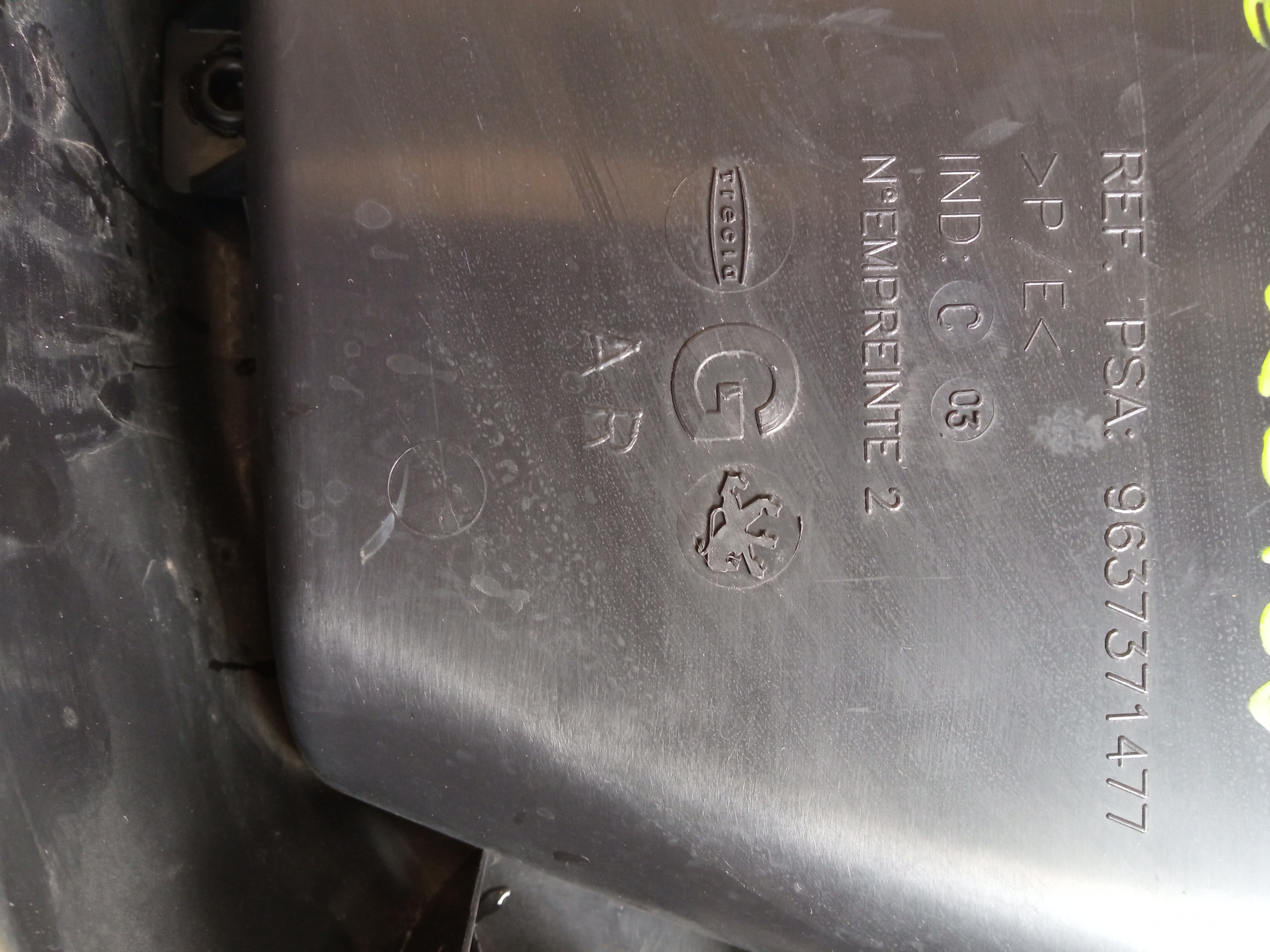 Forro  Porta Traseira Esquerda Peugeot 307 2004 Usado  Preto 5