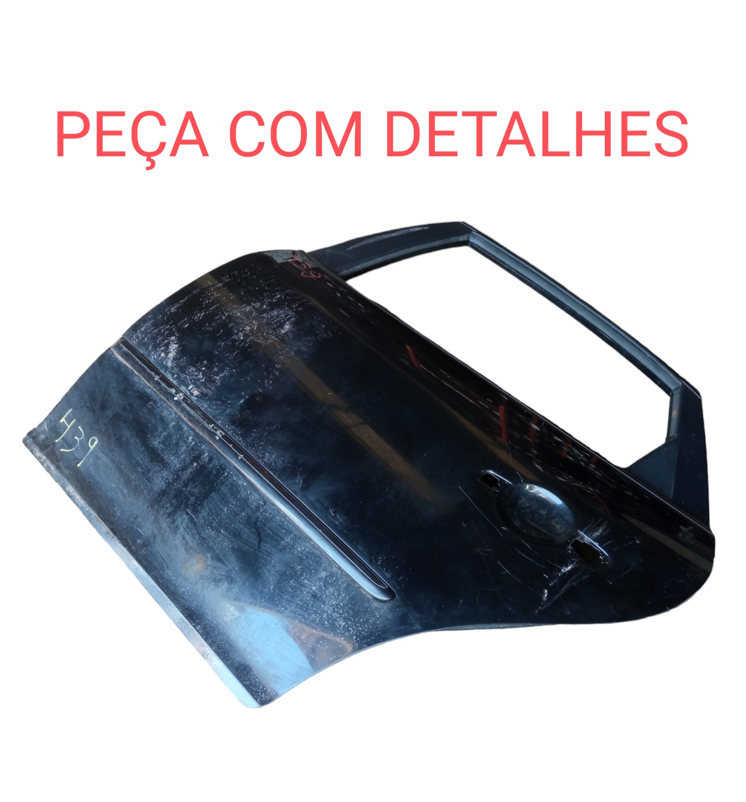 Porta Traseira Esquerda Hyundai Azera 2008 A 2011 Original  Traseira Esquerdo Preto 2