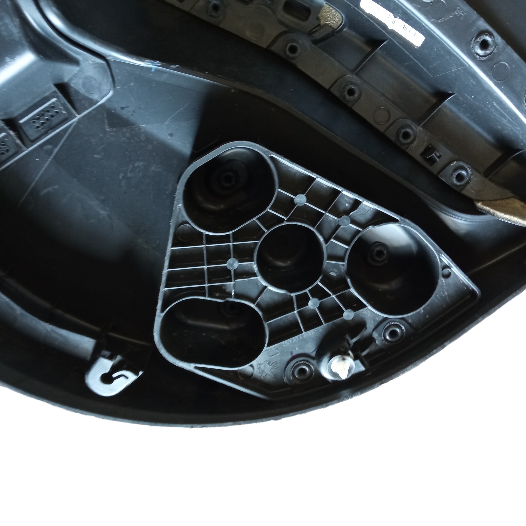 Forro De Porta Dianteiro Esquerdo Peugeot 208 2013/2016 Preto 3