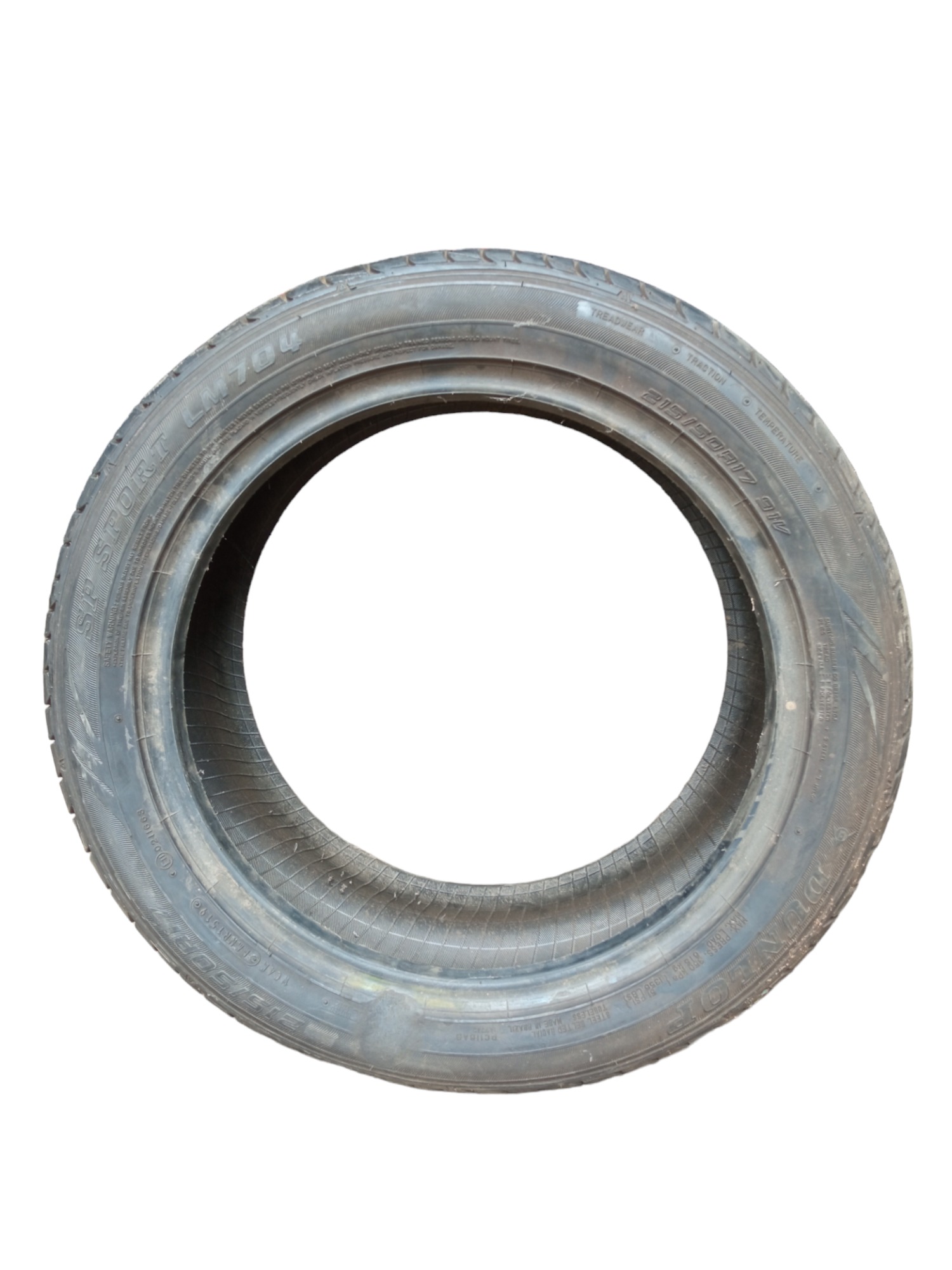 Pneu Dunlop Sp Sport Lm704 205 / 50 91v R 17 Usado