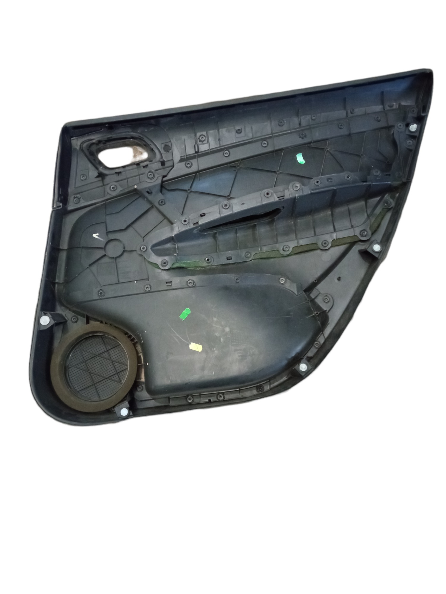 Forro Porta Traseiro Esquerdo Peugeot 308 2012 2013 2014 Preto 2