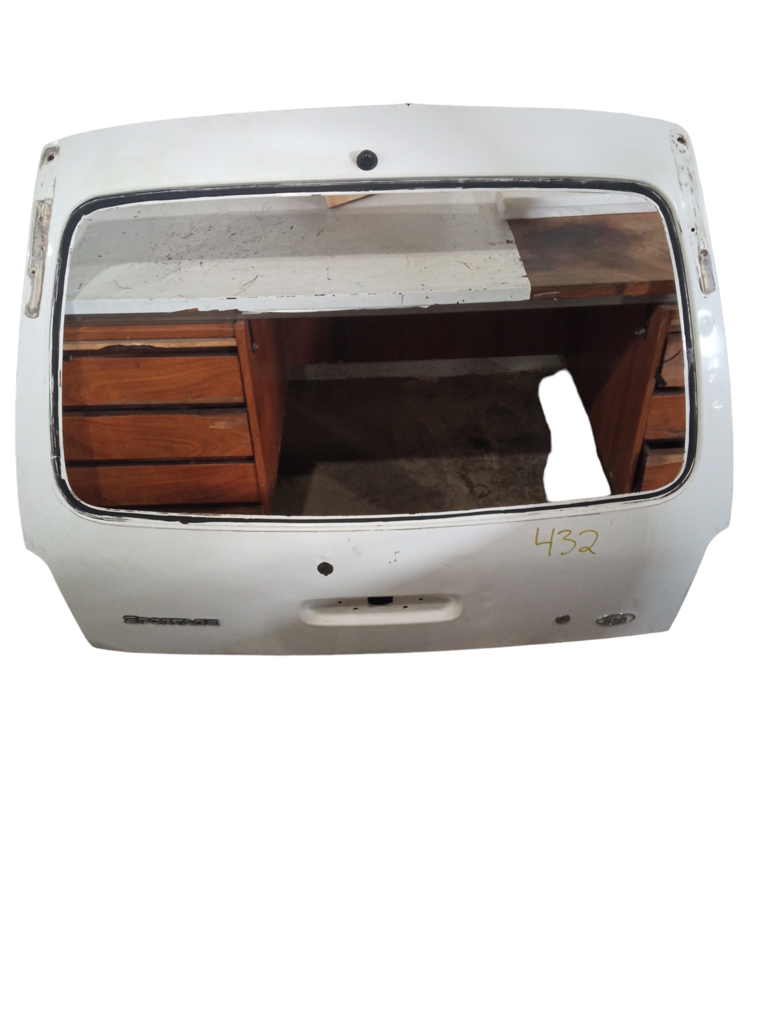 Tampao Traseiro Kia Sportage 1999 2000 Original Usado