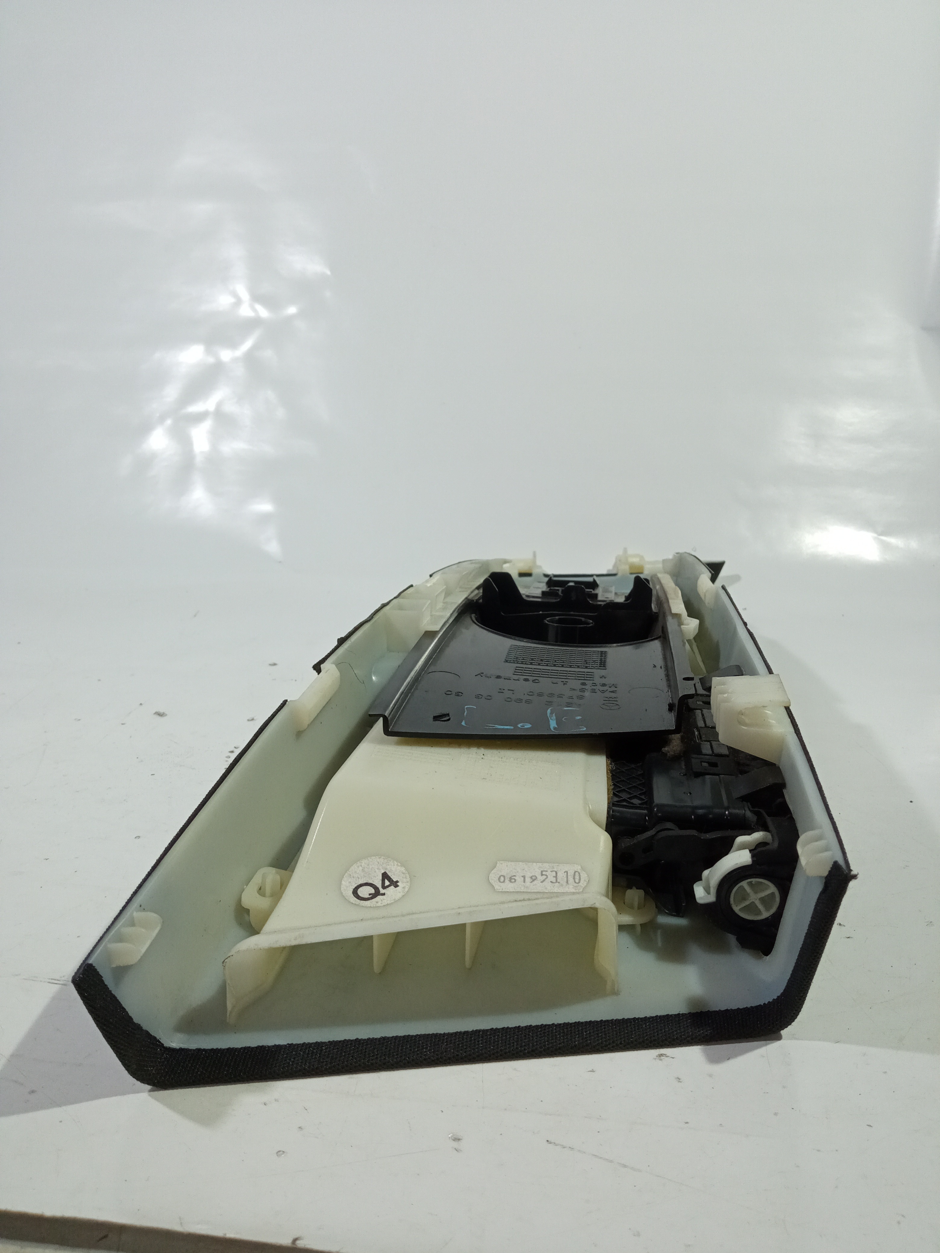 Moldura Superior Coluna Central Esquerda Mercedes E350 2009 Preto 4