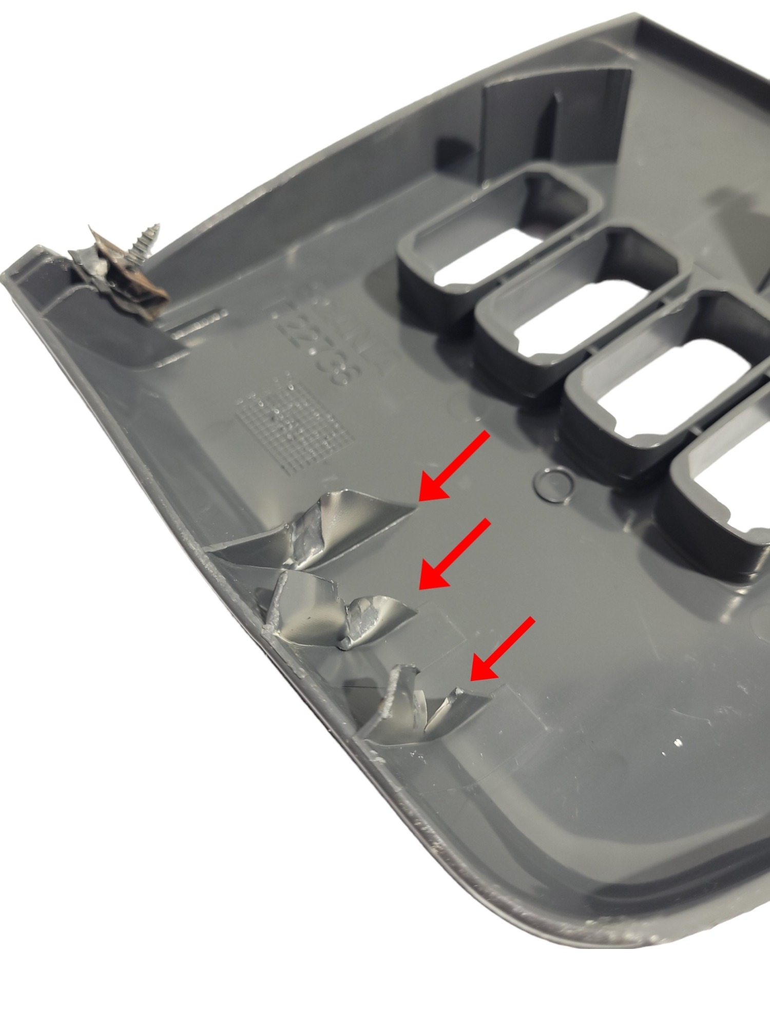 Moldura Botão De Luz Scania 124n 1722736 5