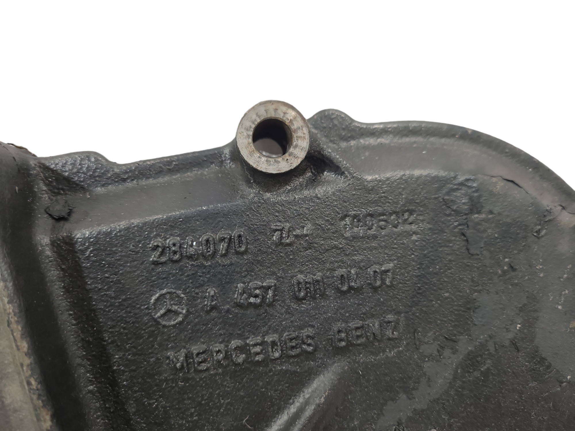 Tampa Dianteira Bloco M Benz A4570110407 5