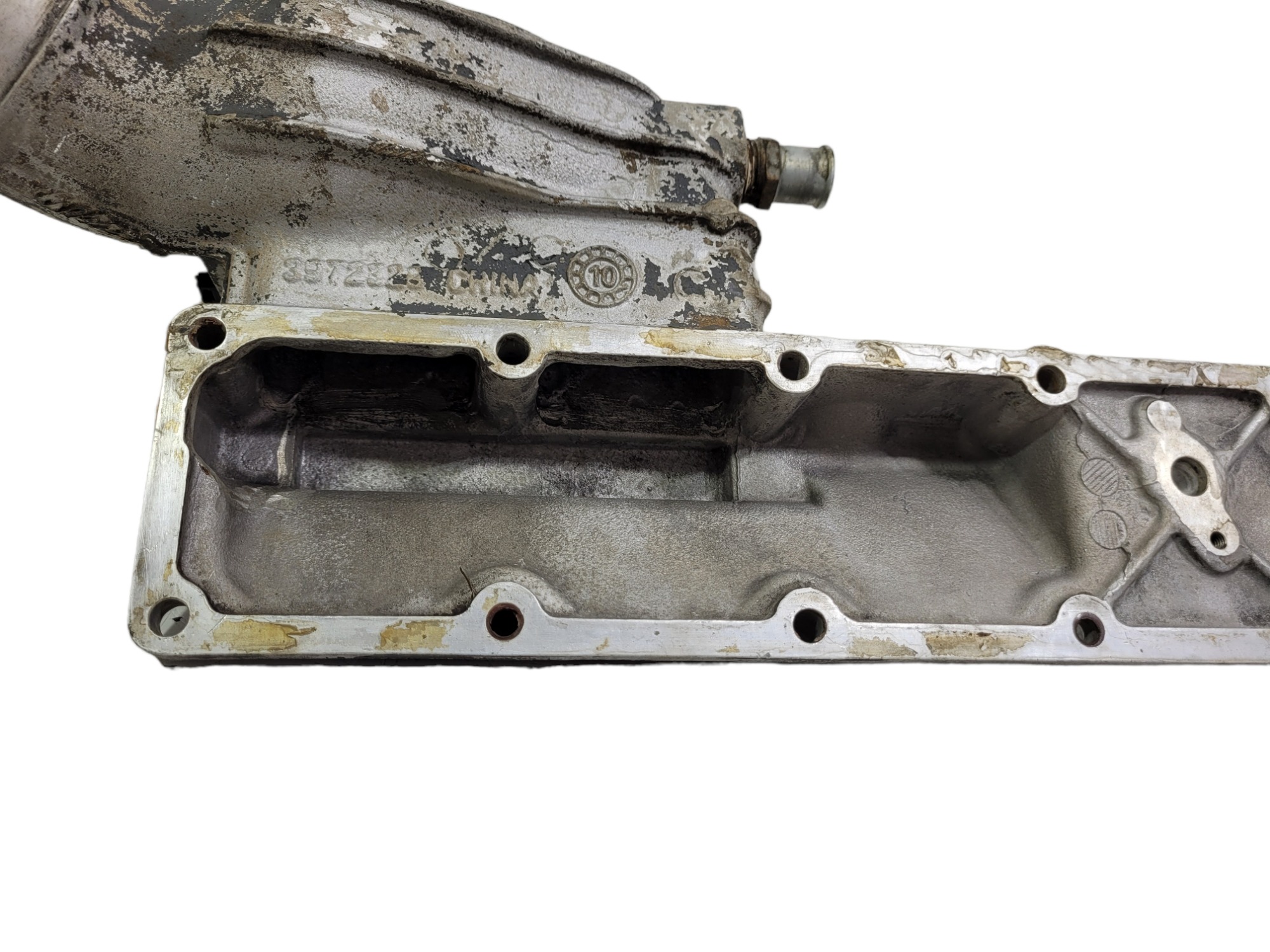 Tampa Coletor Admissão Motor Cummins Ford Cargo 3972328 4