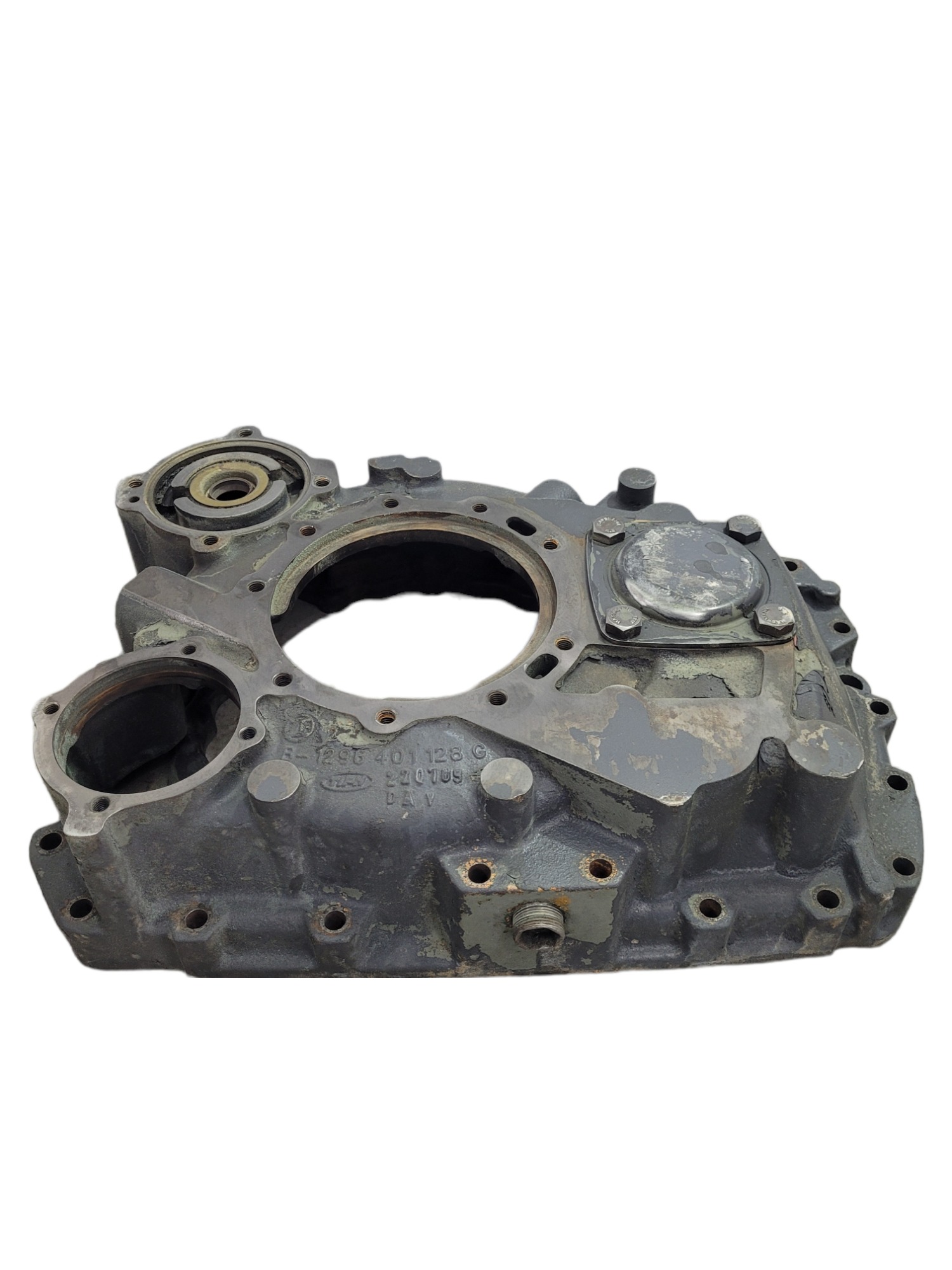 Tampa Carcaça Traseira Cambio Zf 8s1350 1296401128 4