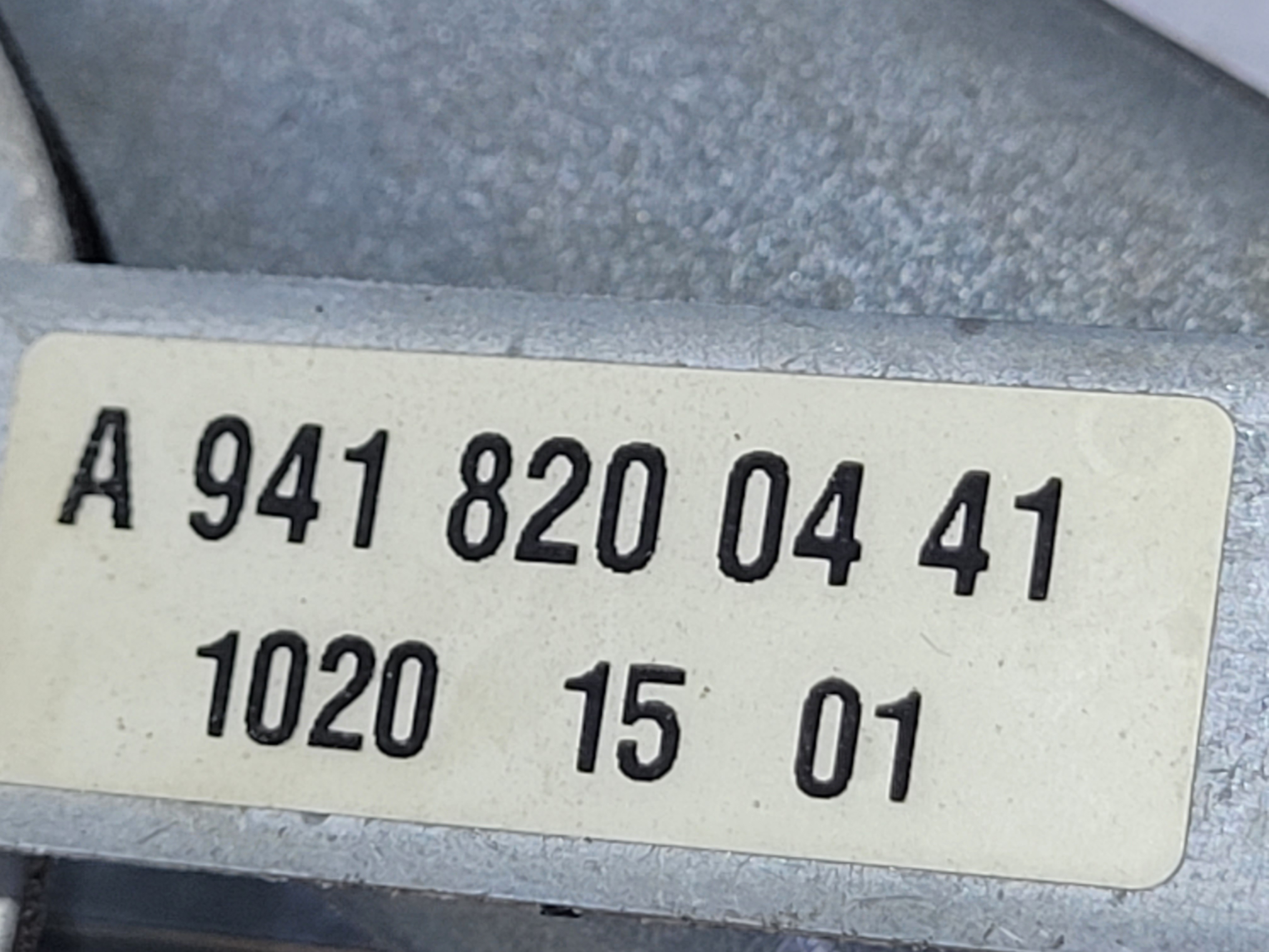 Haste Galhada Limpador Parabrisa Mbenz Actrosa9418200441 5