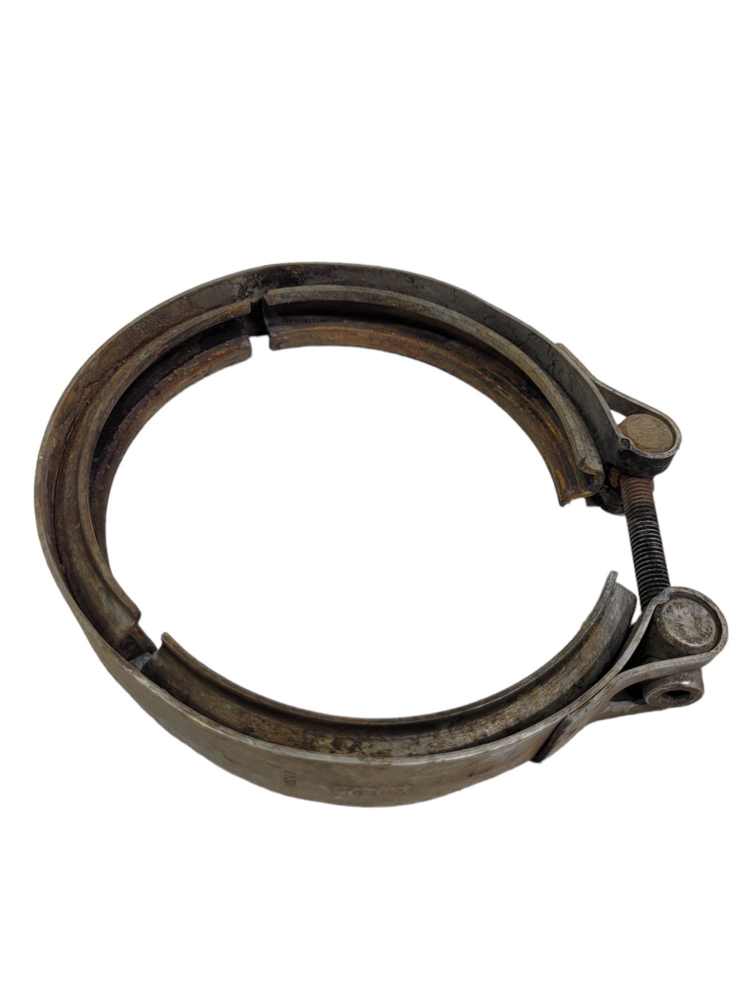 Abraçadeira V-band Aço Inox Scania 5