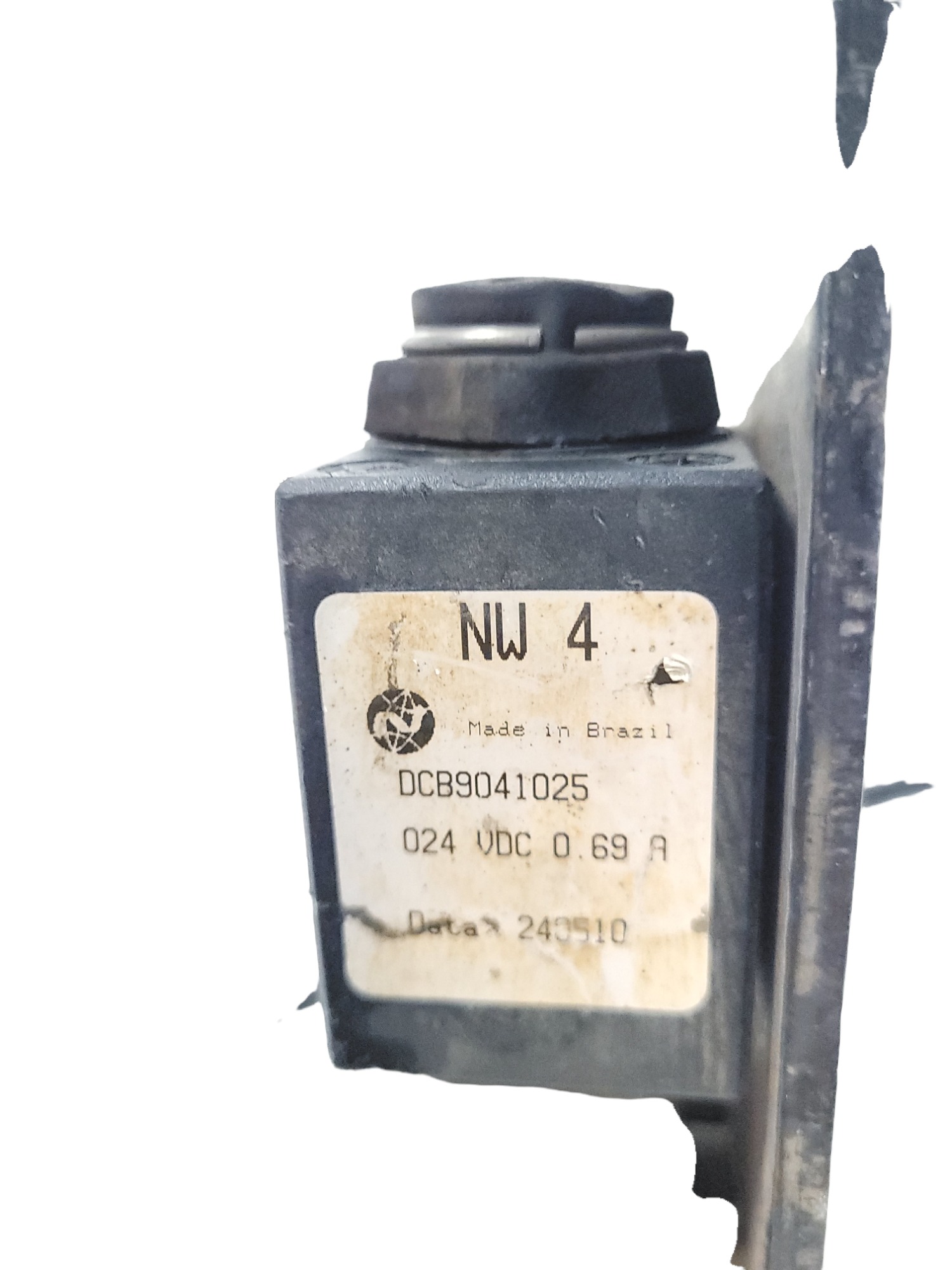 Valvula Solenoide Freio Motor Com Suporte M. Benz Atego Axor- 6