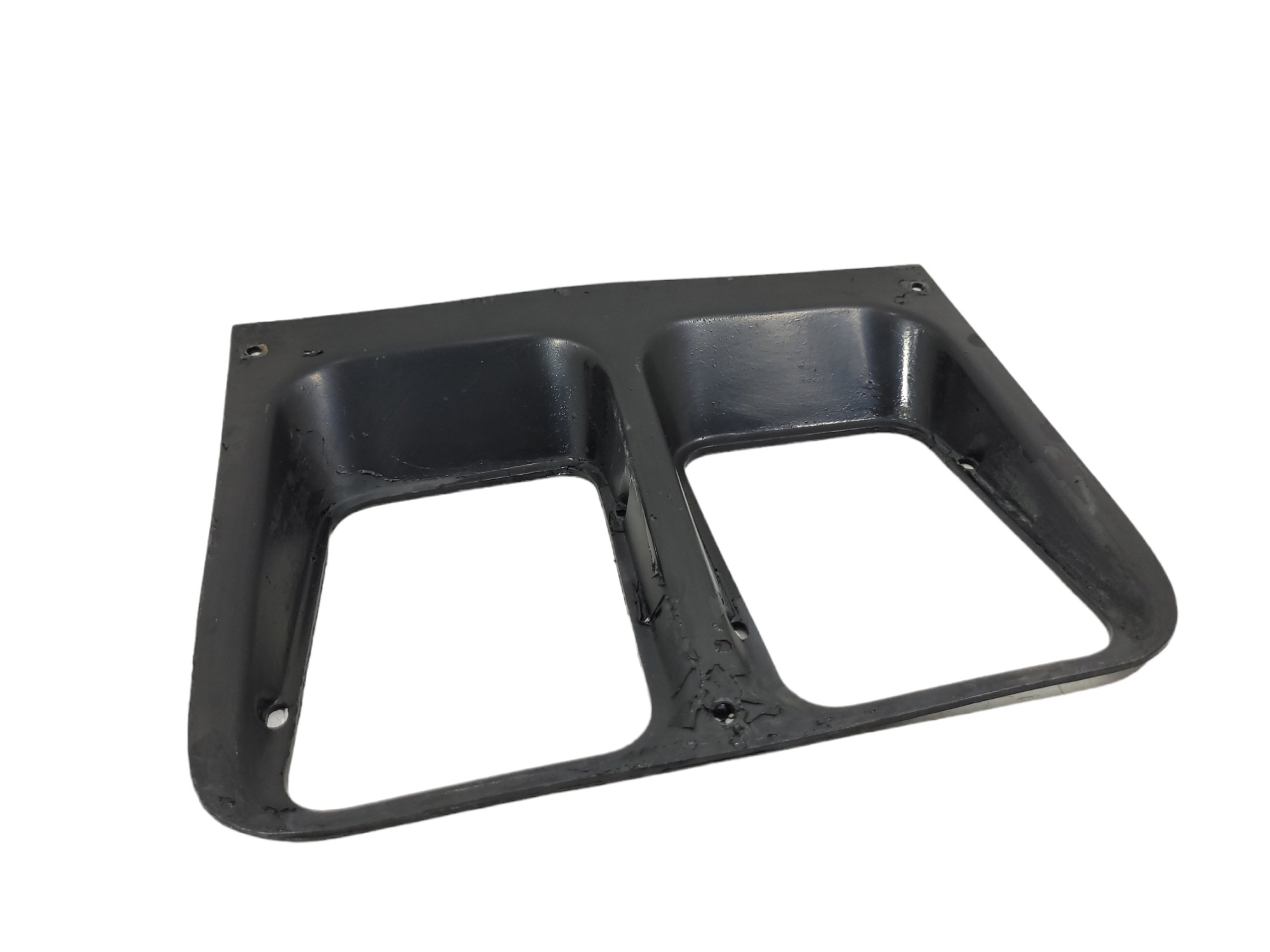 Moldura Farol Acabamento Injetado Preto M Benz 1113 1114 6