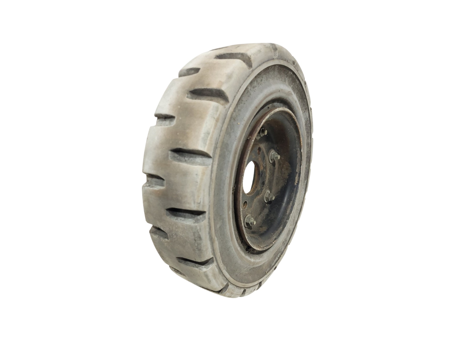 Pneu Rodaco Com Roda 4.00×8 Maciço 3