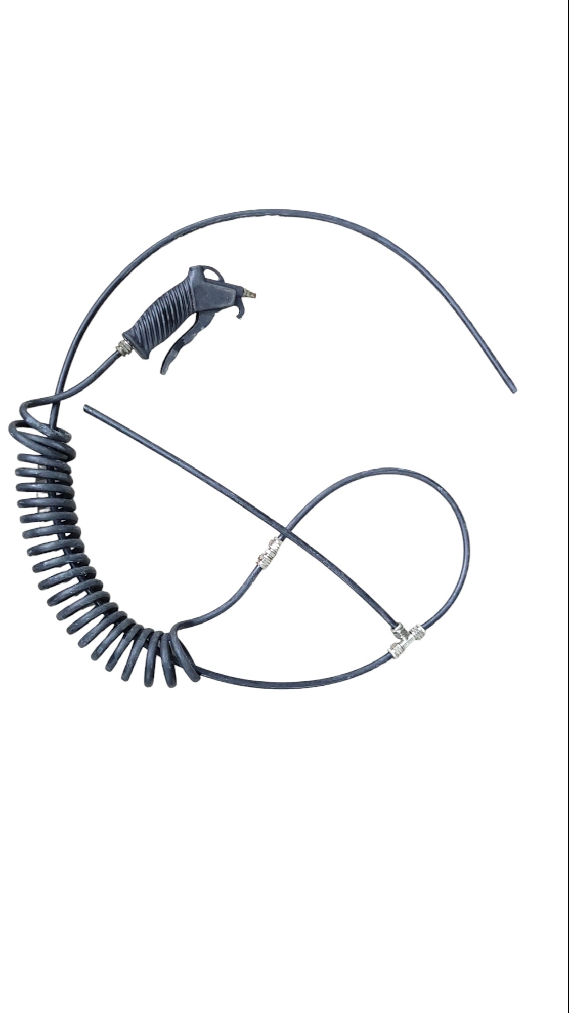 Pistola Ar Mangueira Espiral Limpeza Cabine 2