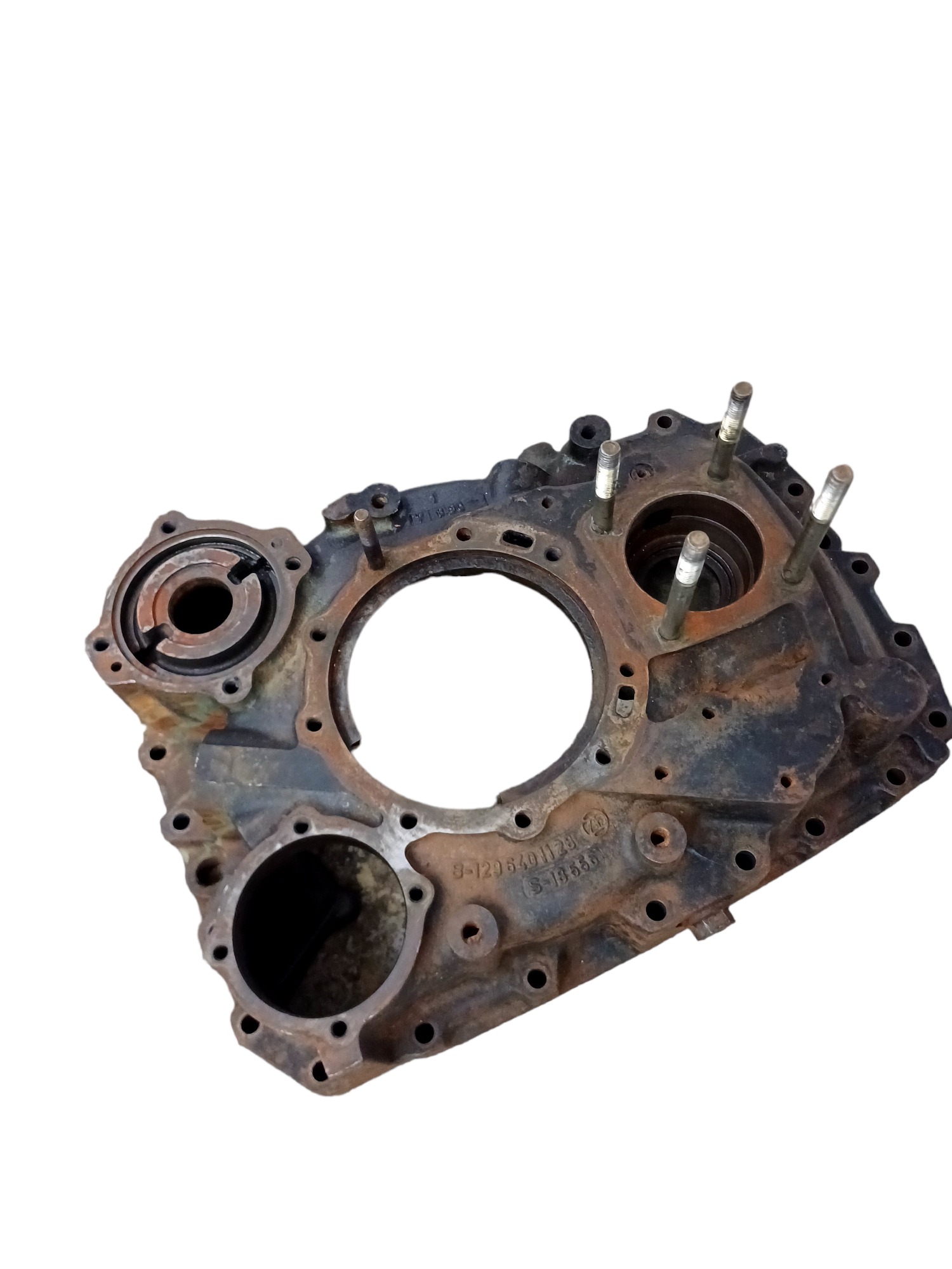 Tampa Carcaça Traseira Câmbio Zf M Benz 1296401128 5
