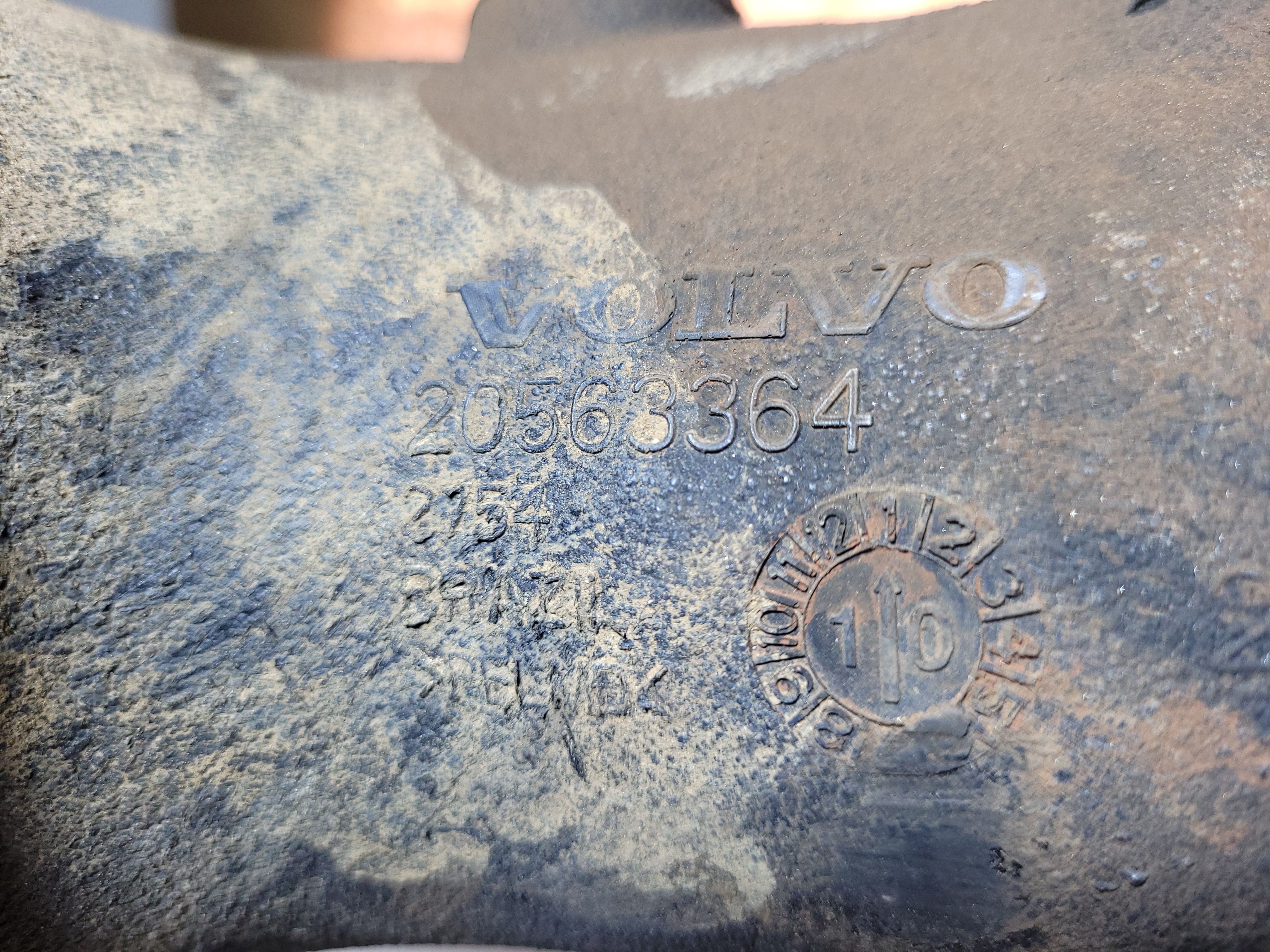 Duto De Saida De Ar Volvo20563364 2