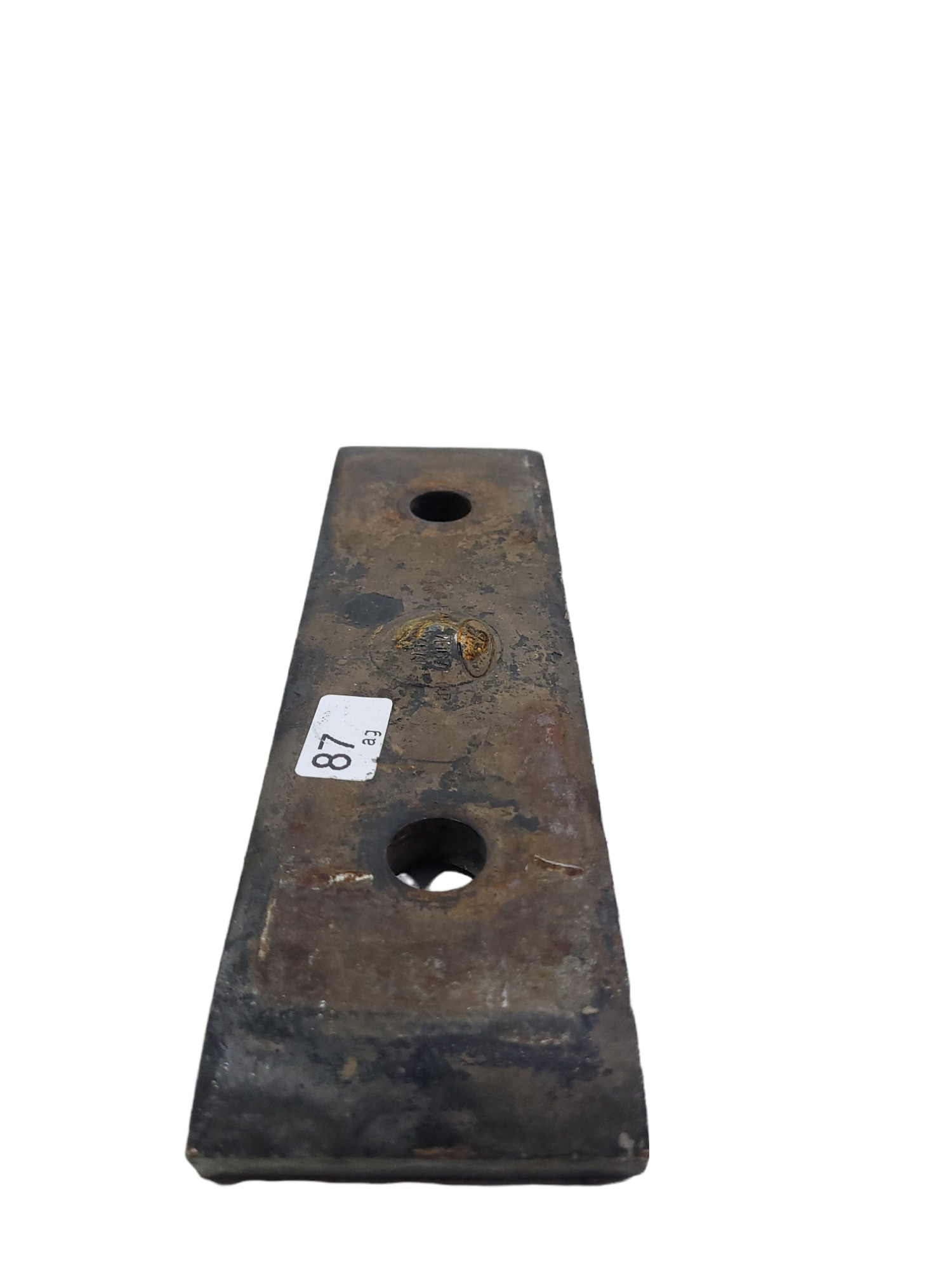Placa Mola Fixação Câmbio Cargo Preto 1