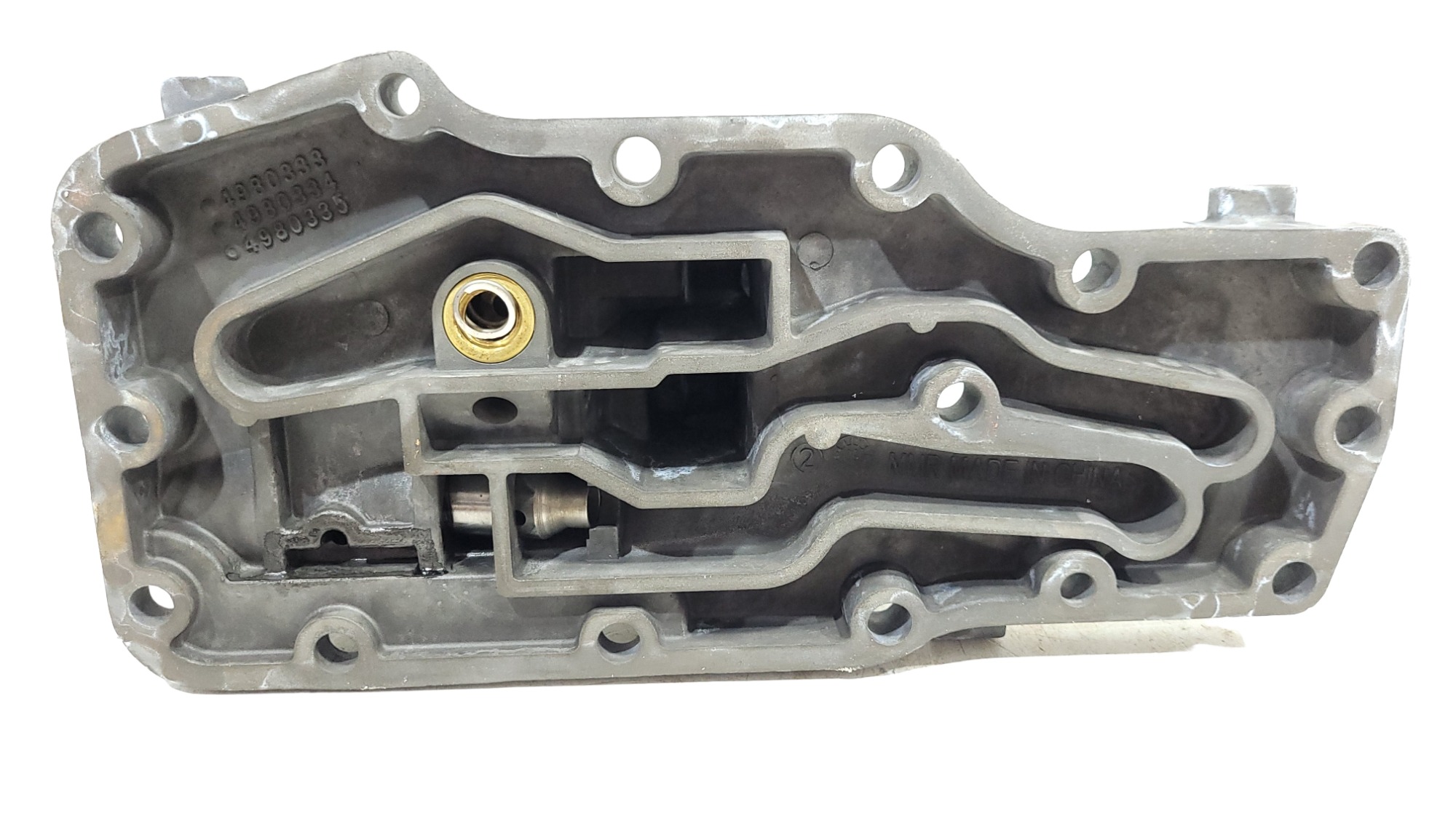Cabeçote Filtro Óleo Motor Cummins Isb 4e 6a 4980333 3